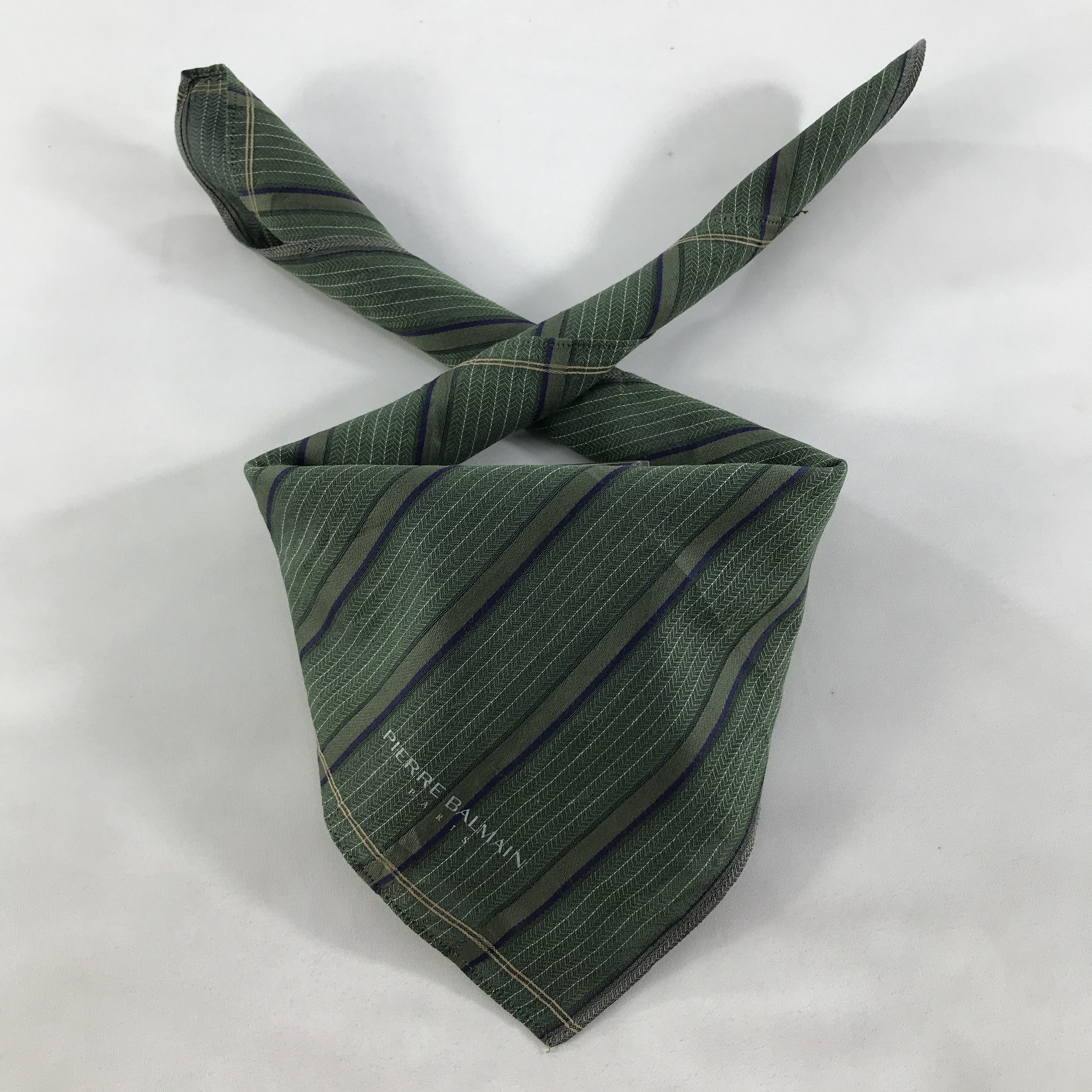 Pierre Balmain × Vintage Pierre Balmain Bandana / Handkerchief / Neckerchief - S1600 Size ONE SIZE - 3 Thumbnail