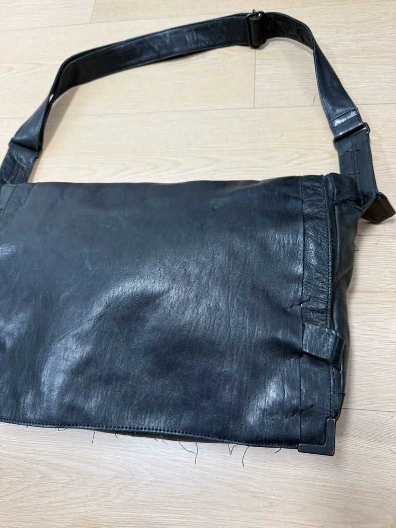 Yohji Yamamoto yohji yamamoto Horse skin satchel with copper buckle bag Size ONE SIZE - 2 Thumbnail