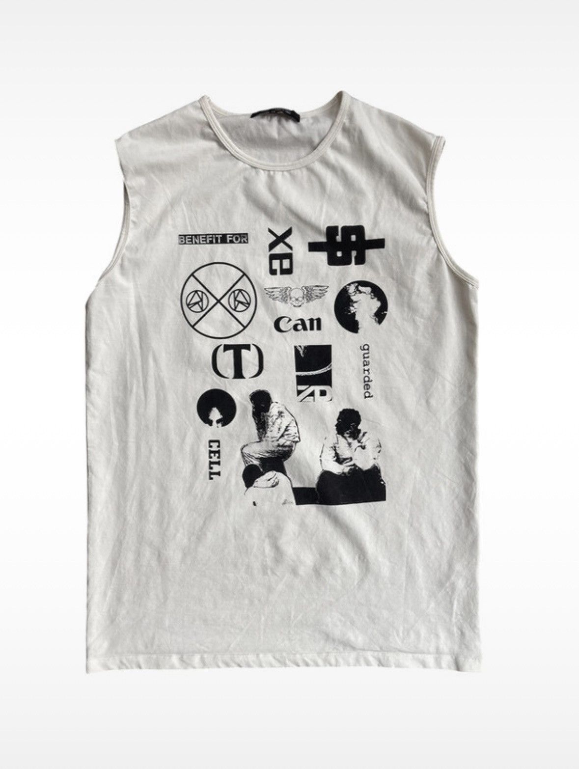 Raf Simons Raf Simons SS2003 Tank Top Size US L / EU 52-54 / 3 - 1 Thumbnail