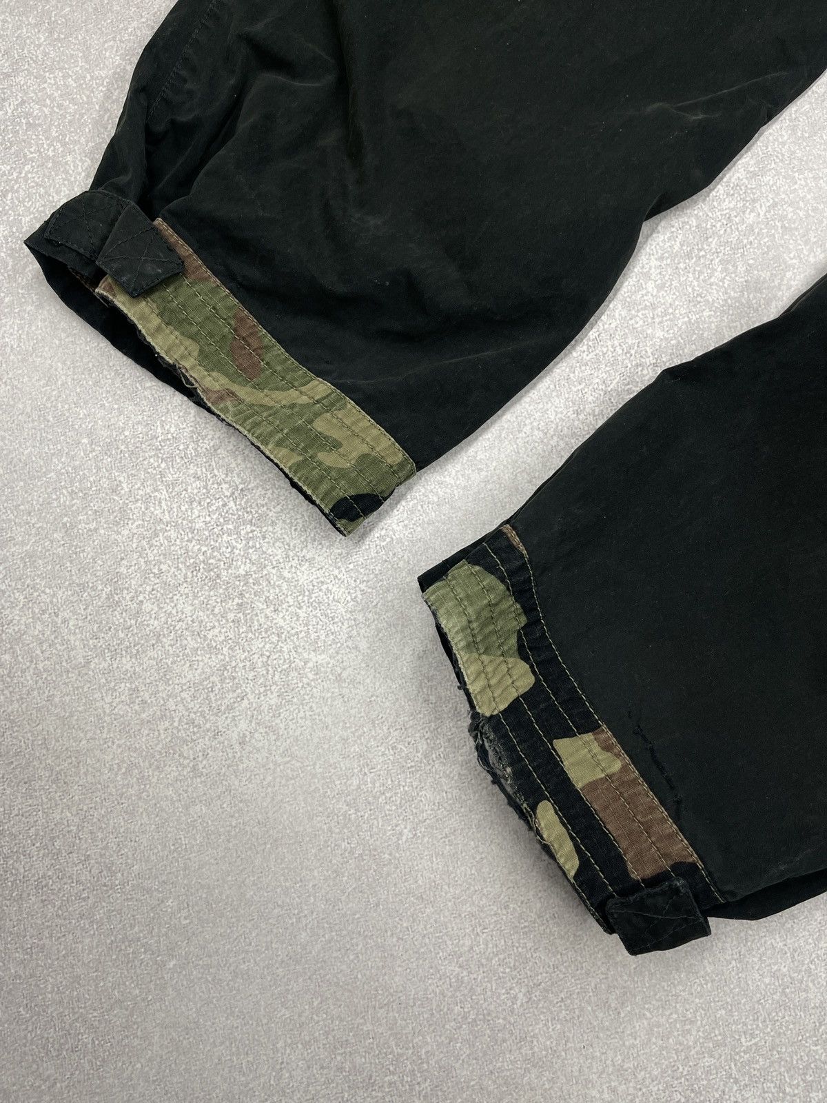 Ringspun Vintage Ringspun Nylon Military Pants Black Japanese Style Size US 33 - 13 Thumbnail