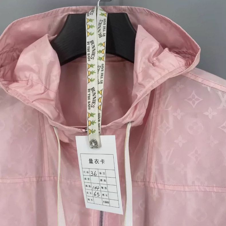 Louis Vuitton LOUIS VUITTON Cherry blossom pink hooded dark print print j Size XS / US 0-2 / IT 36-38 - 6 Thumbnail