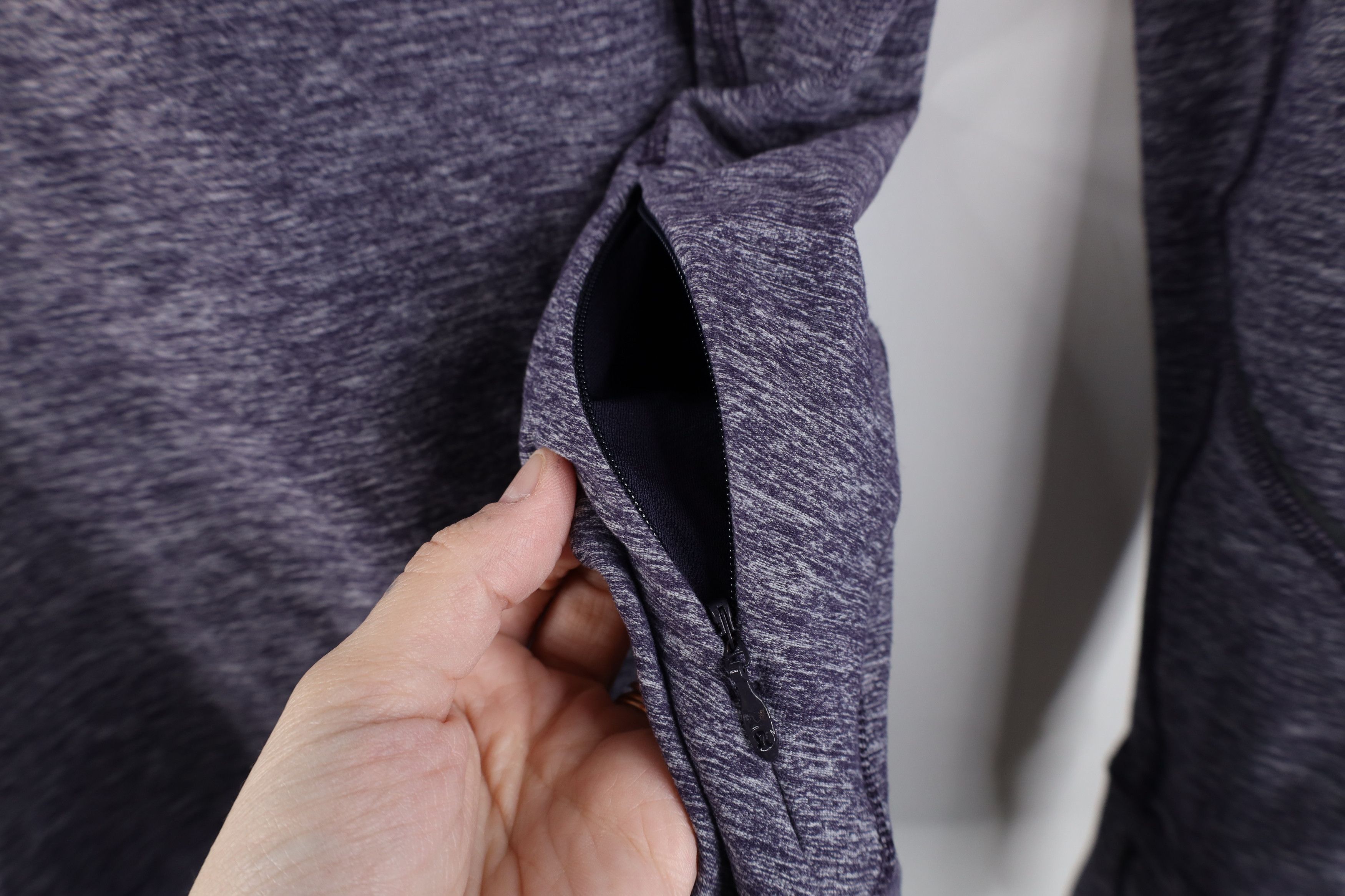 Lululemon × Vintage Lululemon Vent Tech Half Zip Pullover Sweater Top Purple Size S / US 4 / IT 40 - 7 Thumbnail