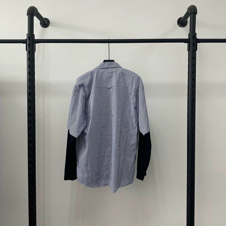 Balenciaga Balenciaga FW22 BB PARIS ICON embroidered logo fake two lon Size US S / EU 44-46 / 1 - 2 Thumbnail