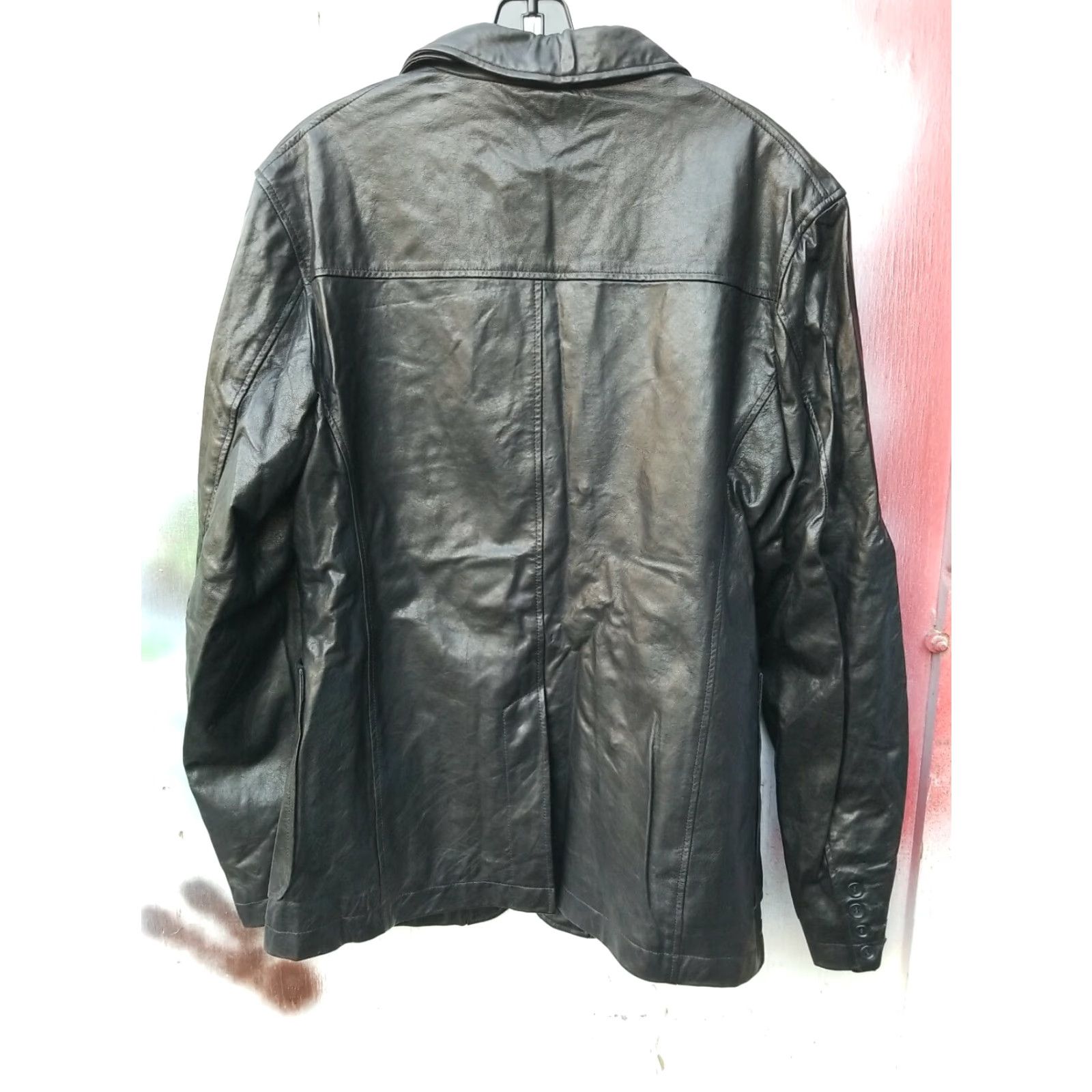 Golden Bear VINTAGE Golden Bear X Club MONACO LAMBSKIN Leather Jacket SIZE MEDIUM Jacket Men M Black Chest 19 Length 28 Size US M / EU 48-50 / 2 - 7 Thumbnail