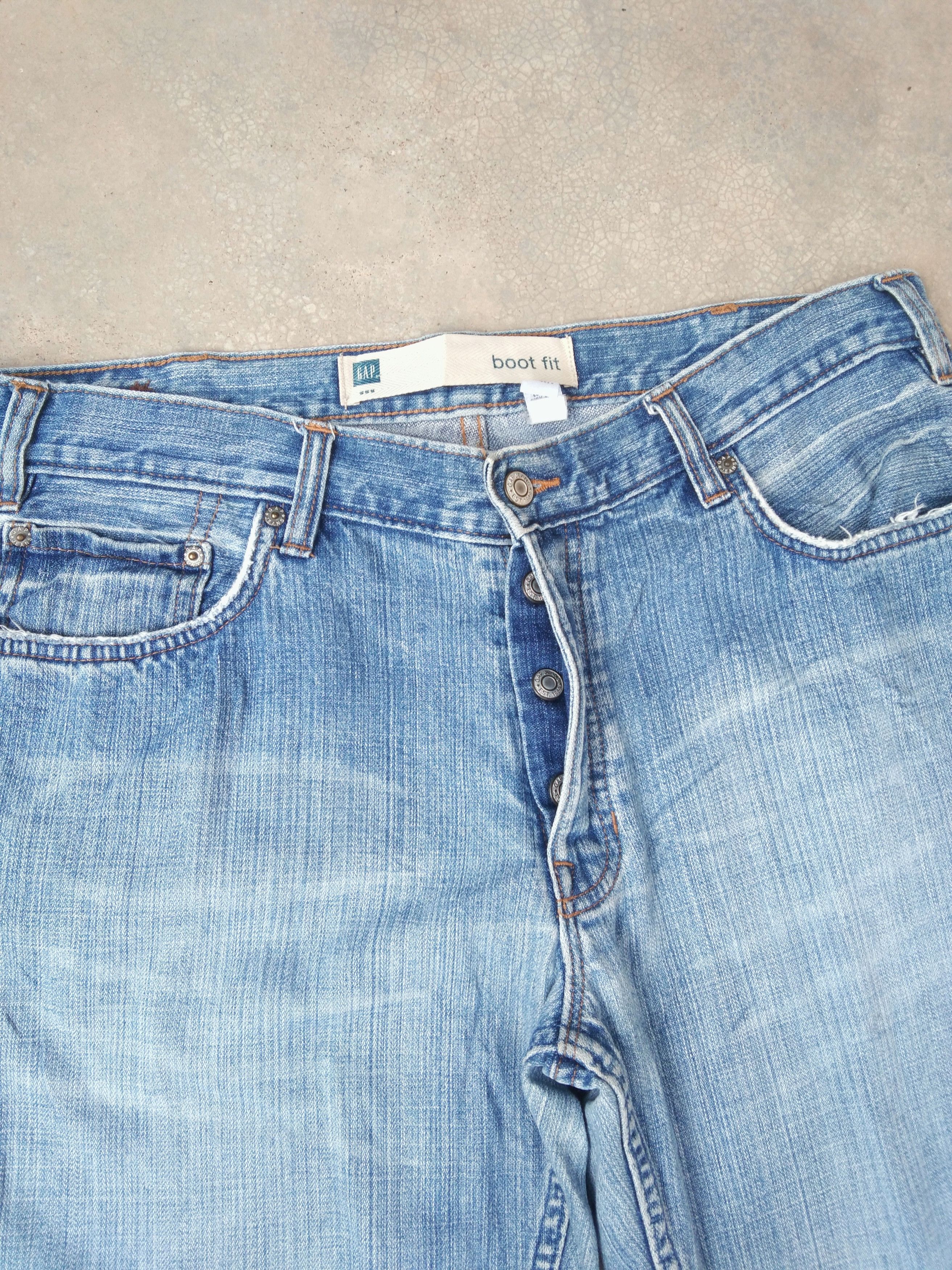 Gap Vintage Gap Boot Cut Baggy Flared Jeans 36x30 Size US 36 / EU 52 - 5 Thumbnail