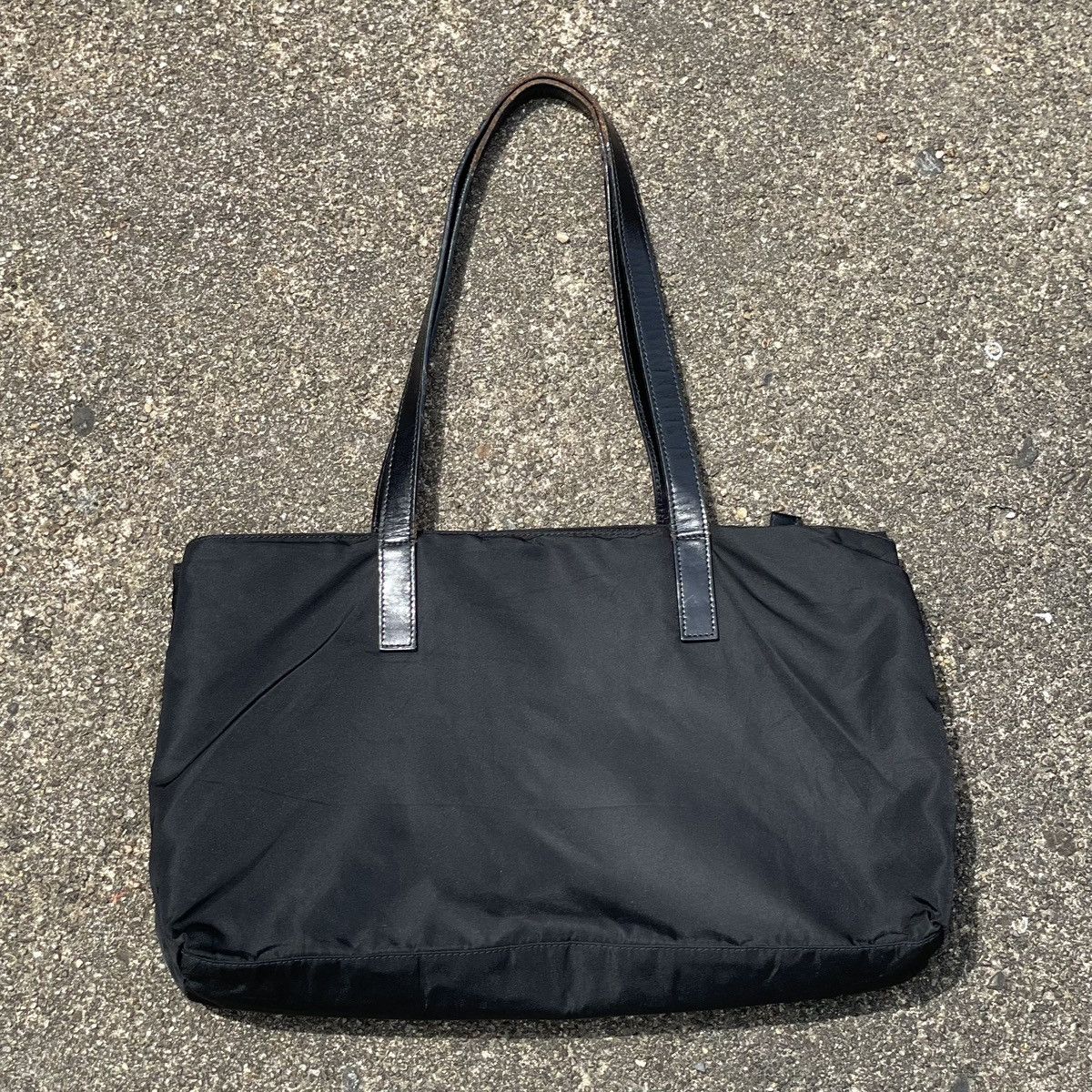 Prada Prada Black Nylon Tote Size ONE SIZE - 5 Thumbnail