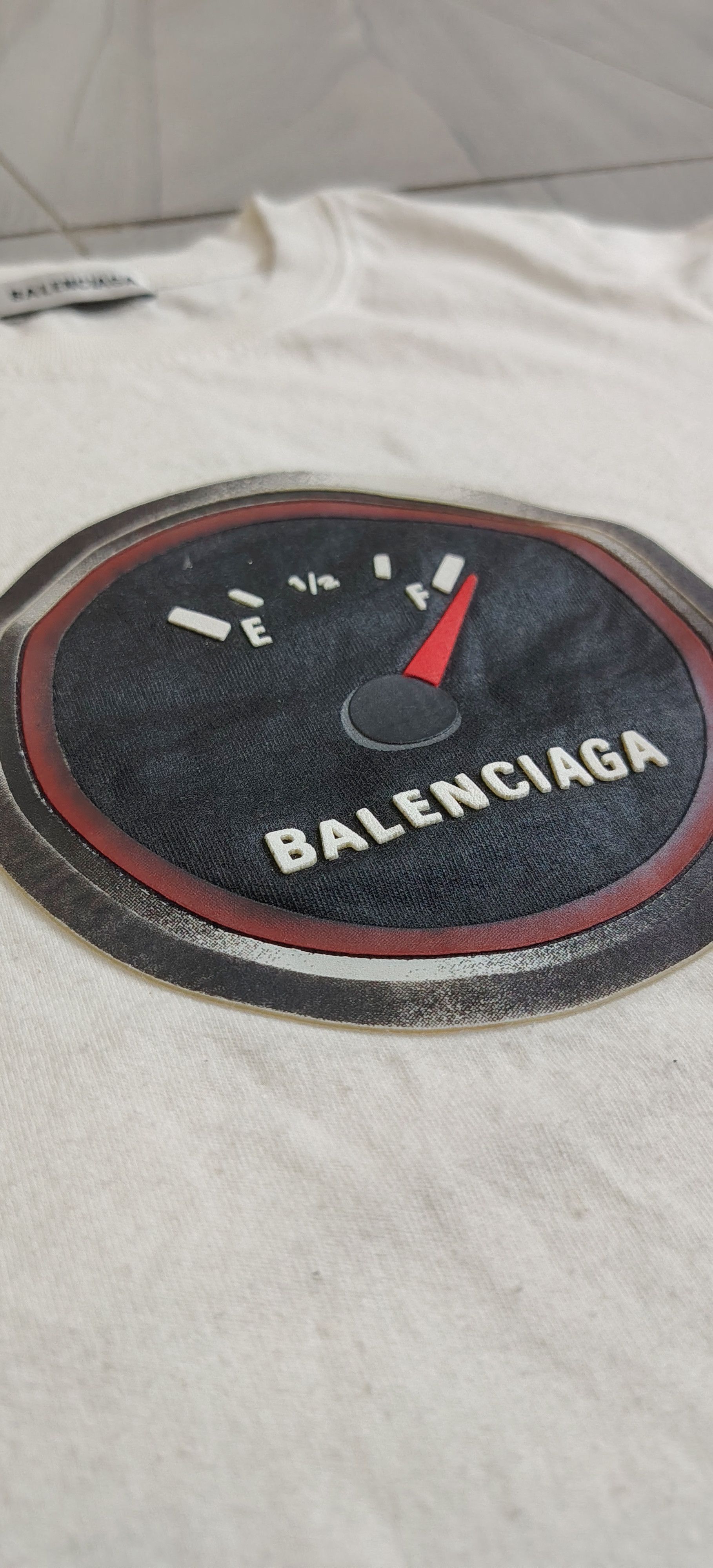 Balenciaga SS18 Balenciaga Fuel Gauge Tee Size XS / US 0-2 / IT 36-38 - 3 Thumbnail