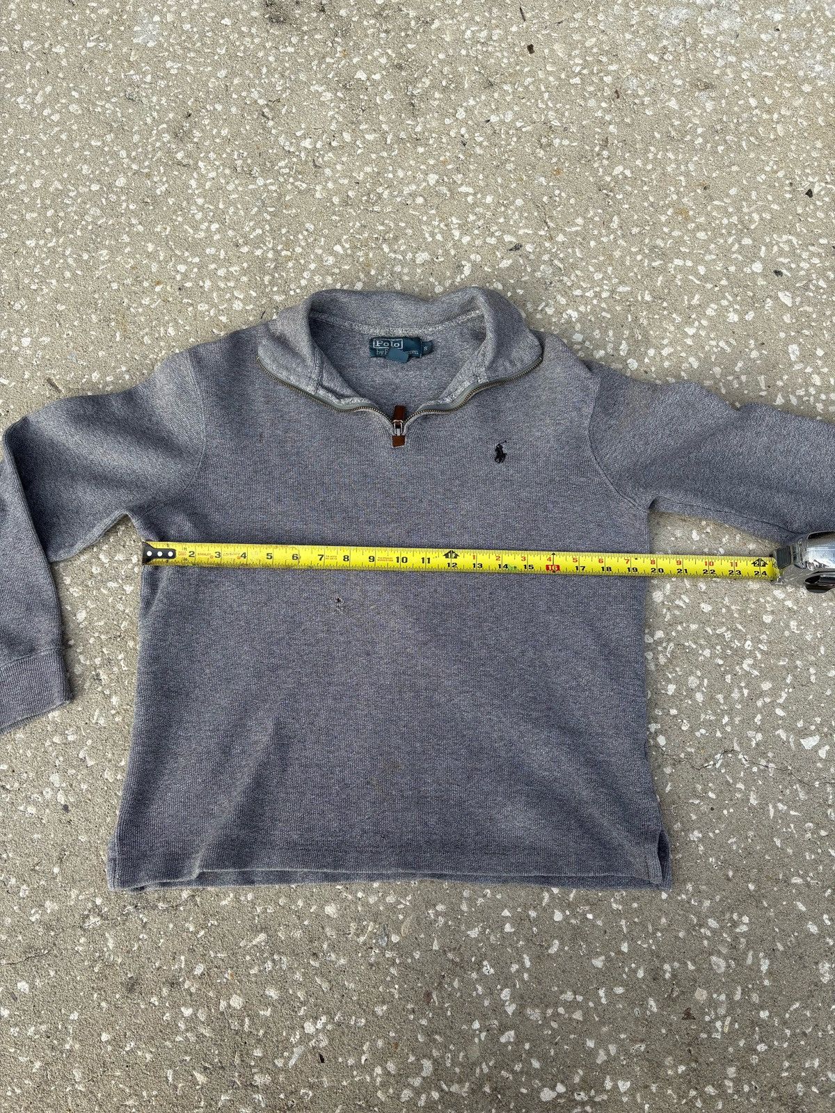 Polo Ralph Lauren Grey Polo Ralph Lauren Quarter Zip Size US S / EU 44-46 / 1 - 3 Thumbnail