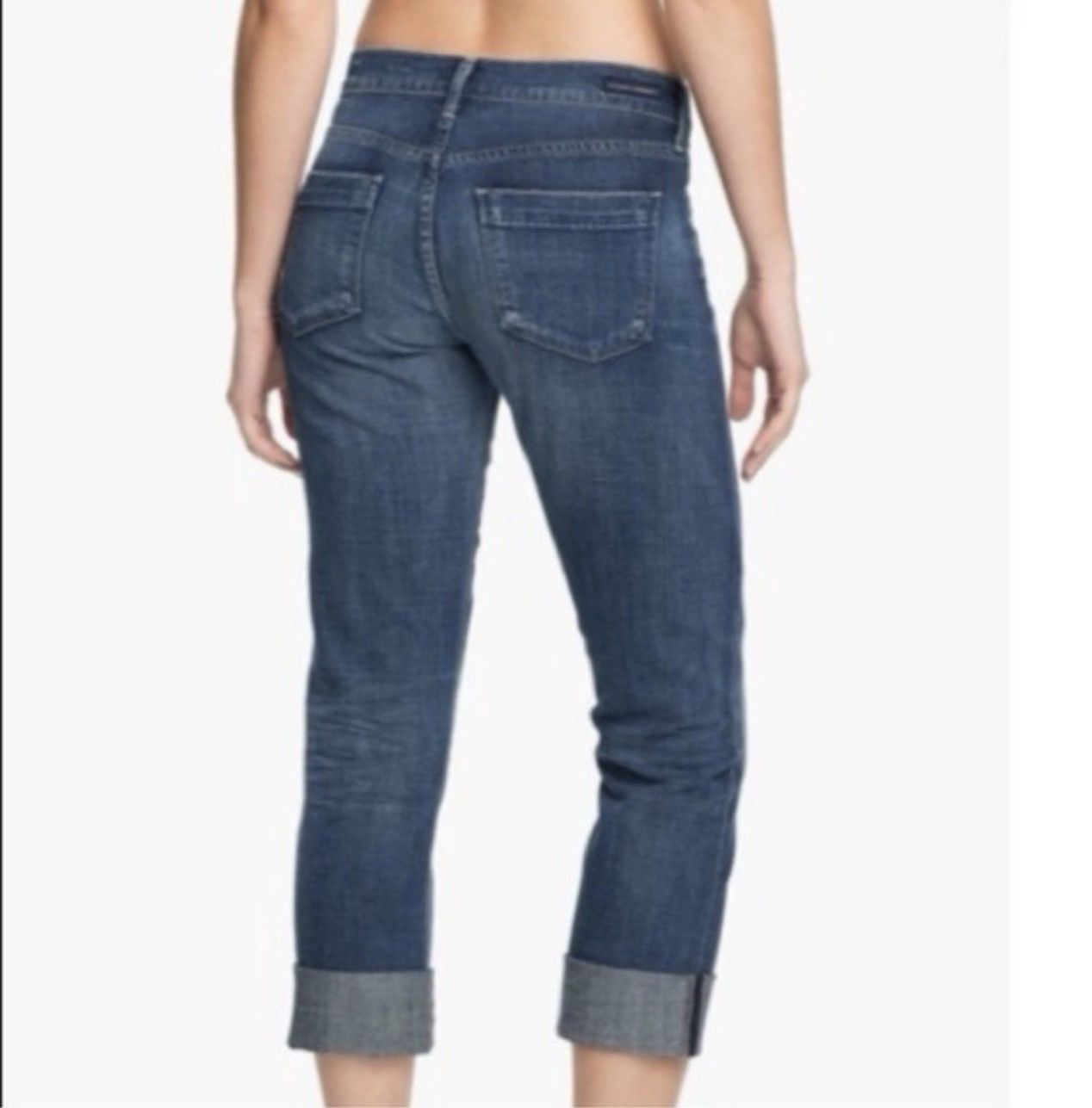 Citizens Of Humanity Citizens of Humanity Dani Cropped Straight Leg Jeans Size 30" / US 8 / IT 44 - 2 Thumbnail