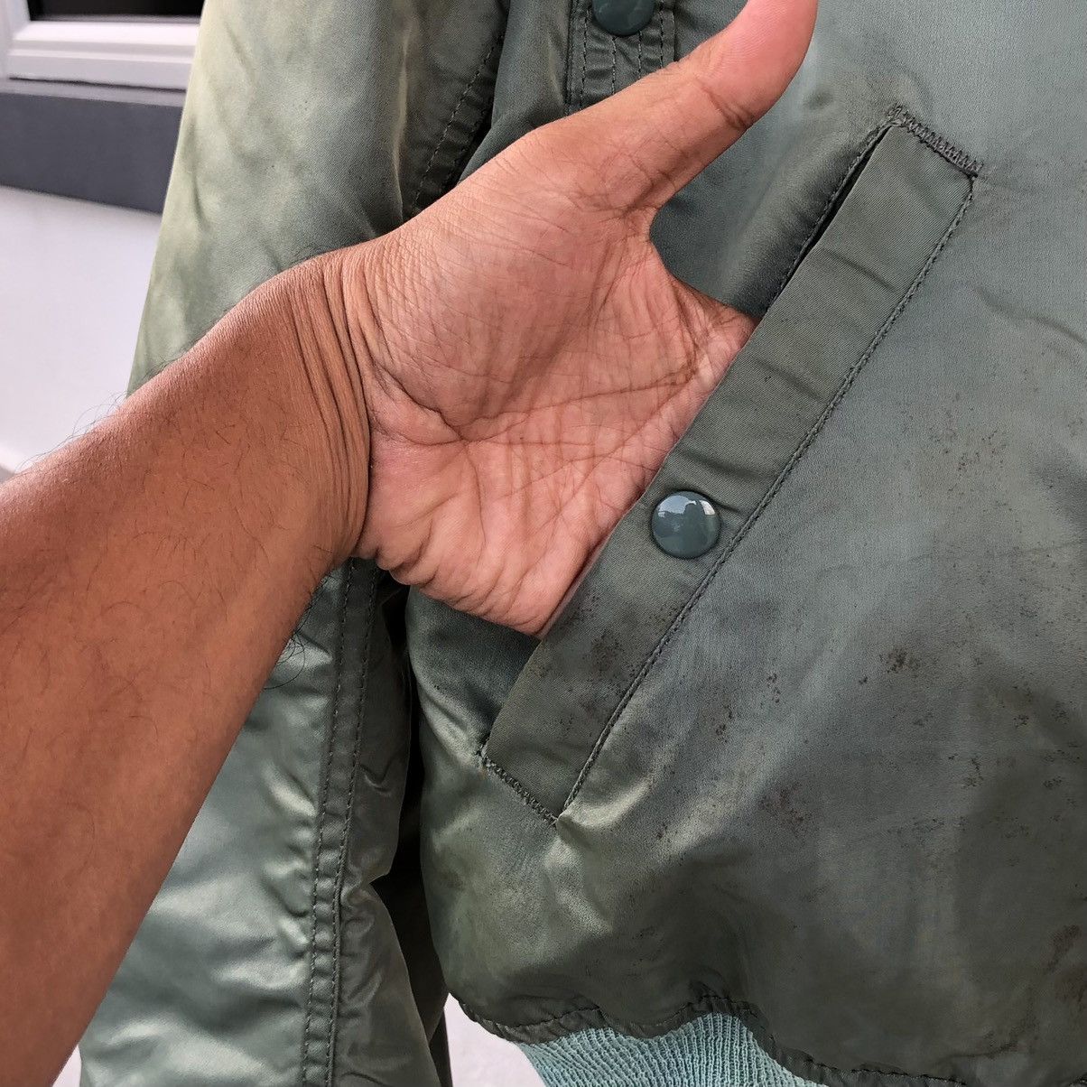 Alpha Industries Vintage Alpha Industries Intermediate Ma-1 Bomber Jacket Size US M / EU 48-50 / 2 - 10 Thumbnail