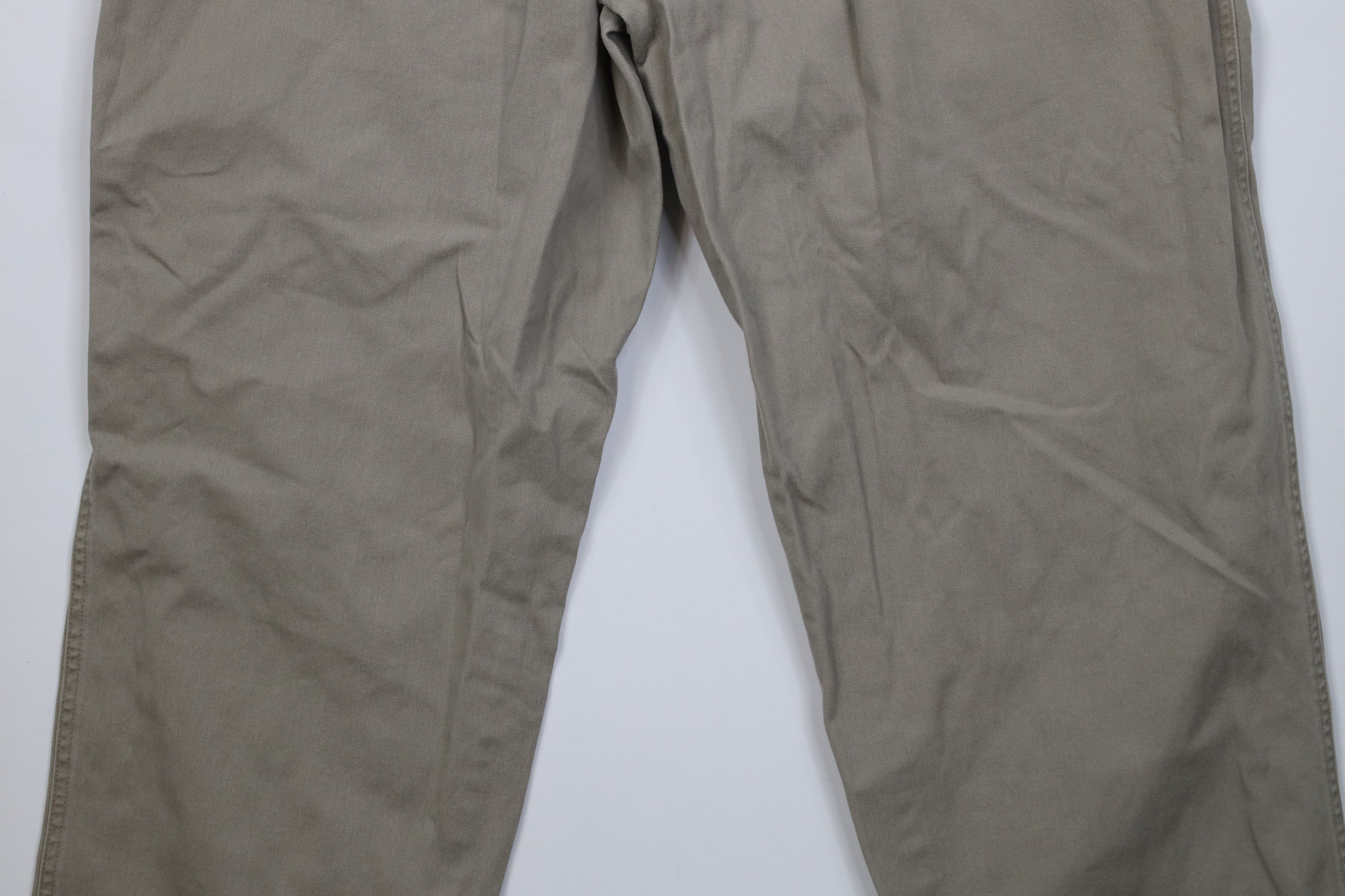 Cabelas Vintage 90s Y2K Cabelas Wide Leg Chino Pants Trousers Beige Size US 40 / EU 56 - 10 Thumbnail