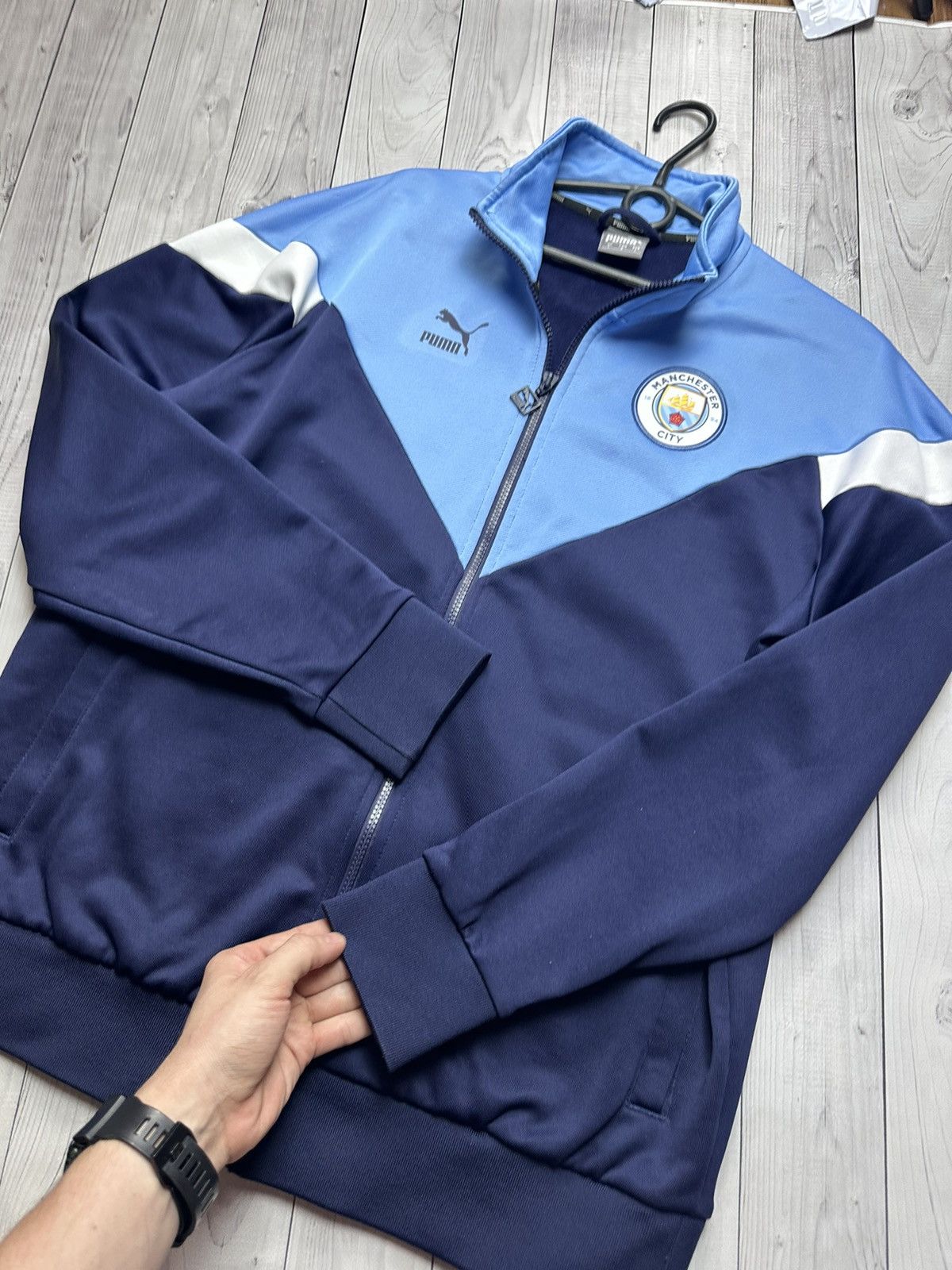 Puma × Vintage Vintage puma Manchester City soccer track jacket size L Size US L / EU 52-54 / 3 - 5 Thumbnail