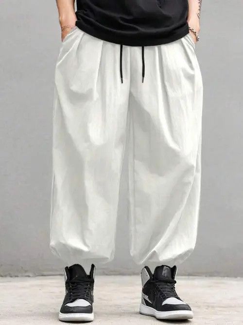 Japanese Brand × Vintage Oversize baggy sweatpants Y2K HipHop Drip Size US 34 / EU 50 - 2 Thumbnail
