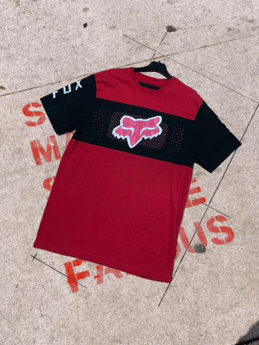 Fox Racing Vintage Y2K Fox Racing Logo Graphic T Shirt Size US M / EU 48-50 / 2 - 1 Thumbnail