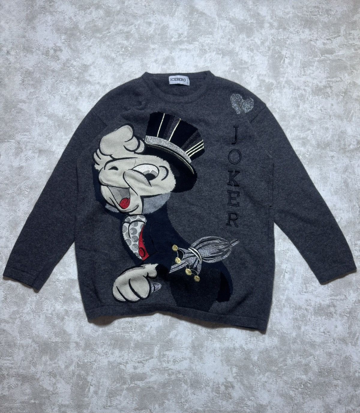 Iceberg × Vintage RARE 1990 Vintage Mens ICE BERG Disney Jungle