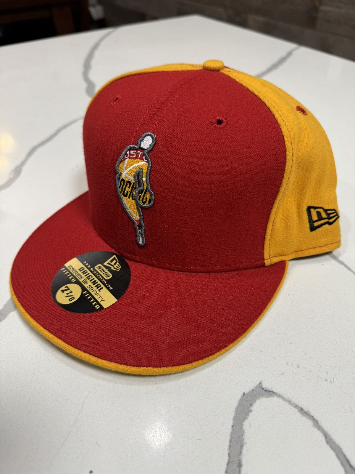 New Era × Vintage New Era 59FIFTY Hardwood Classics Houston Rockets Hat Size ONE SIZE - 7 Thumbnail