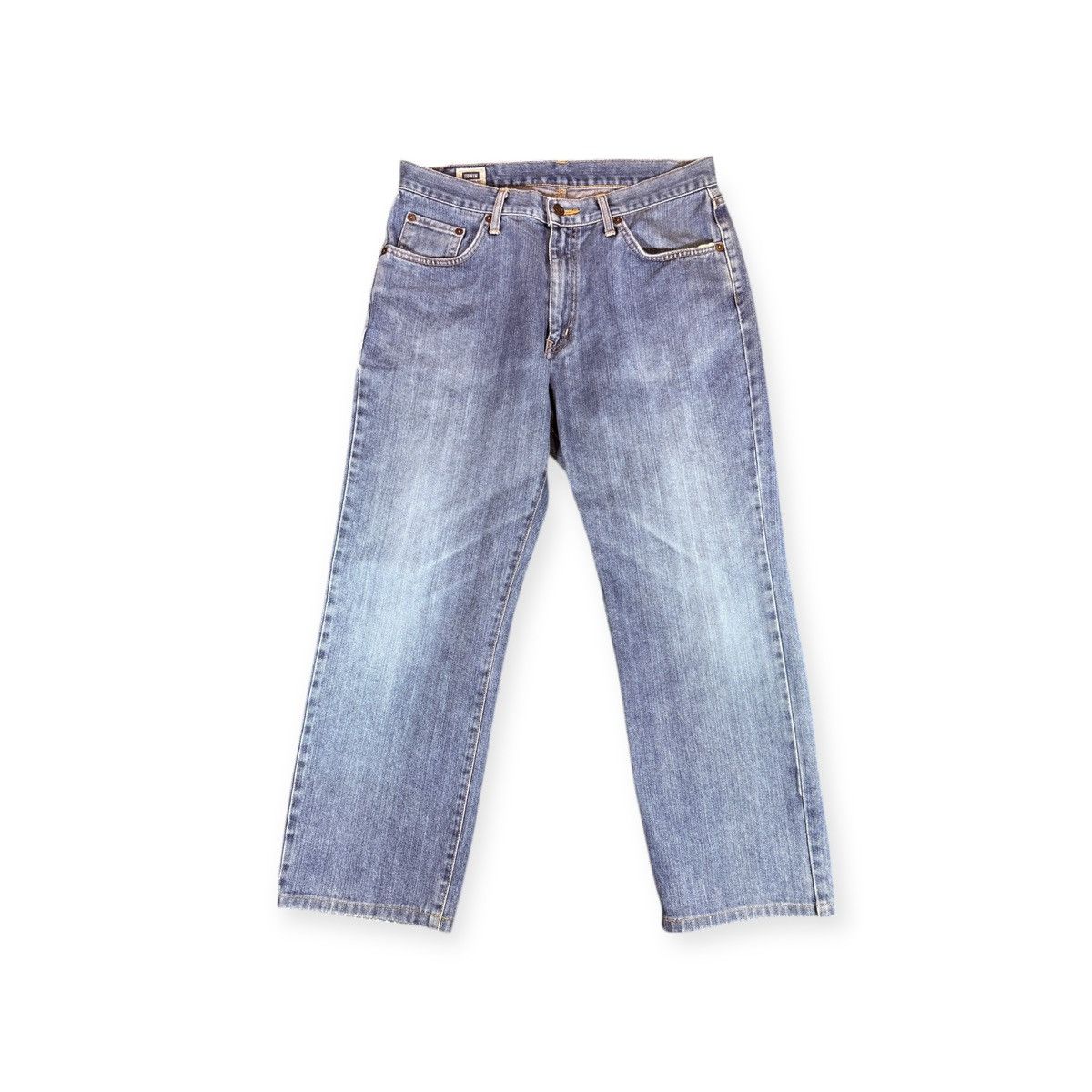 Edwin EDWIN International Basic Jeans Light Wash Straight Fit Size US 34 / EU 50 - 1 Thumbnail
