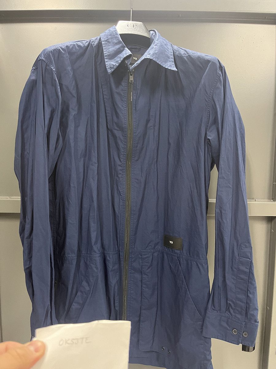 Adidas Y-3 Organic cotton ripstop overshirt jacket, navy S Size US S / EU 44-46 / 1 - 9 Thumbnail