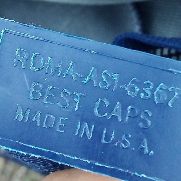 Vintage Vintage Buy American Keep Your Job Three Stripe Trucker Hat Size ONE SIZE - 6 Thumbnail