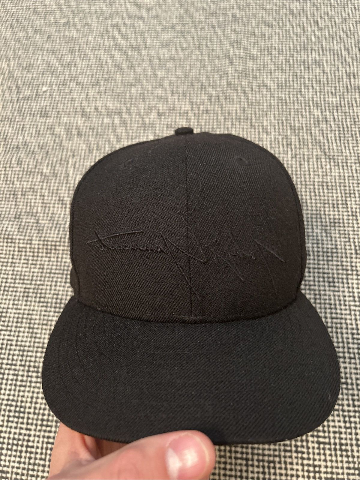 New Era × Yohji Yamamoto Yohji Yamamoto x New Era All Black wool cap Size ONE SIZE - 6 Thumbnail