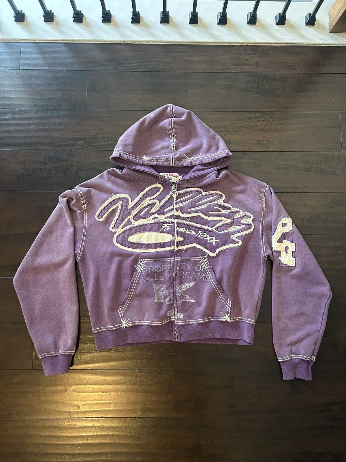 Vale Valley Dream Religion Zip Up Jacket “Purple” Size US M / EU 48-50 / 2 - 1 Thumbnail