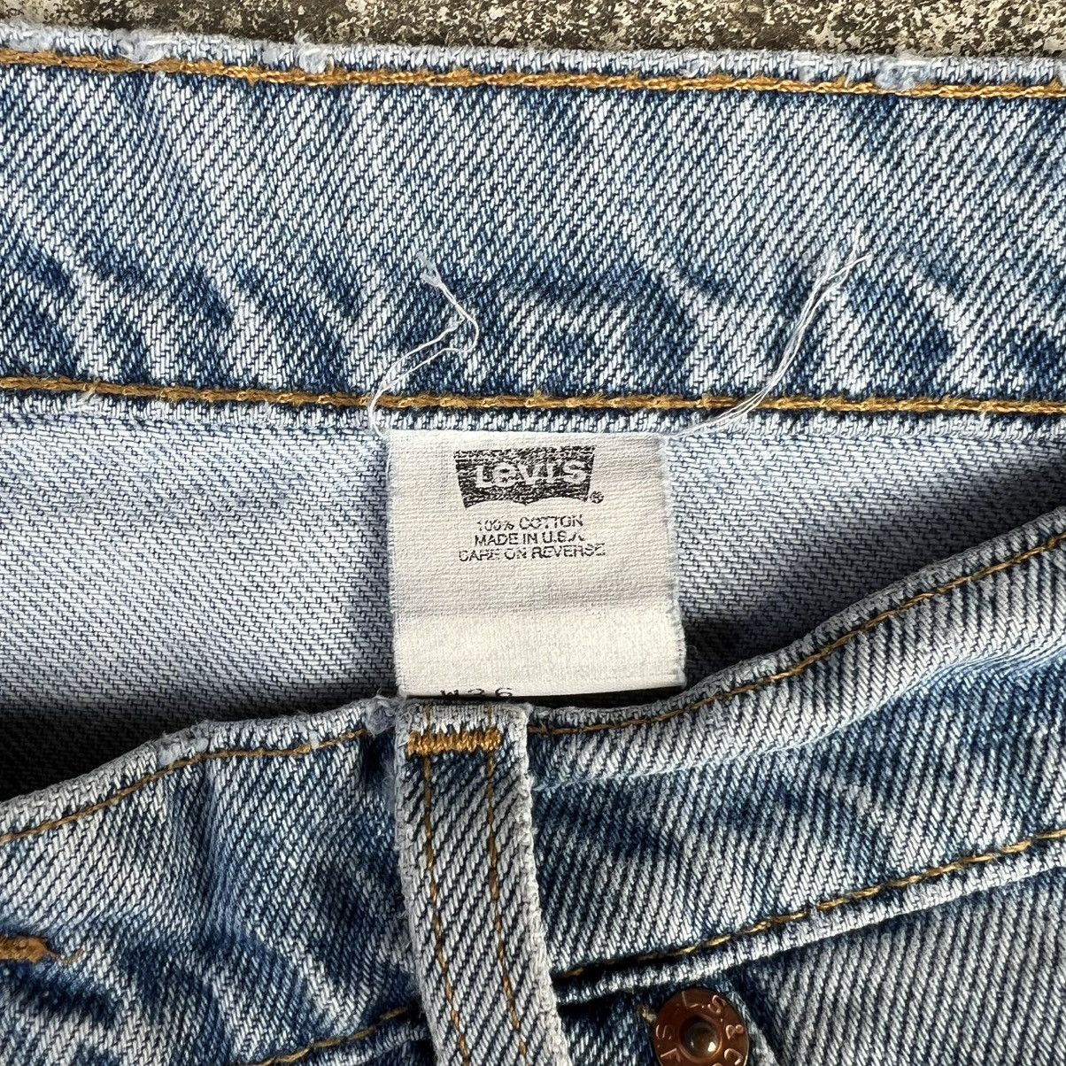 Levi's × Vintage Vintage Levis 550 Orange Tab Short Jeans Size US 36 / EU 52 - 3 Thumbnail
