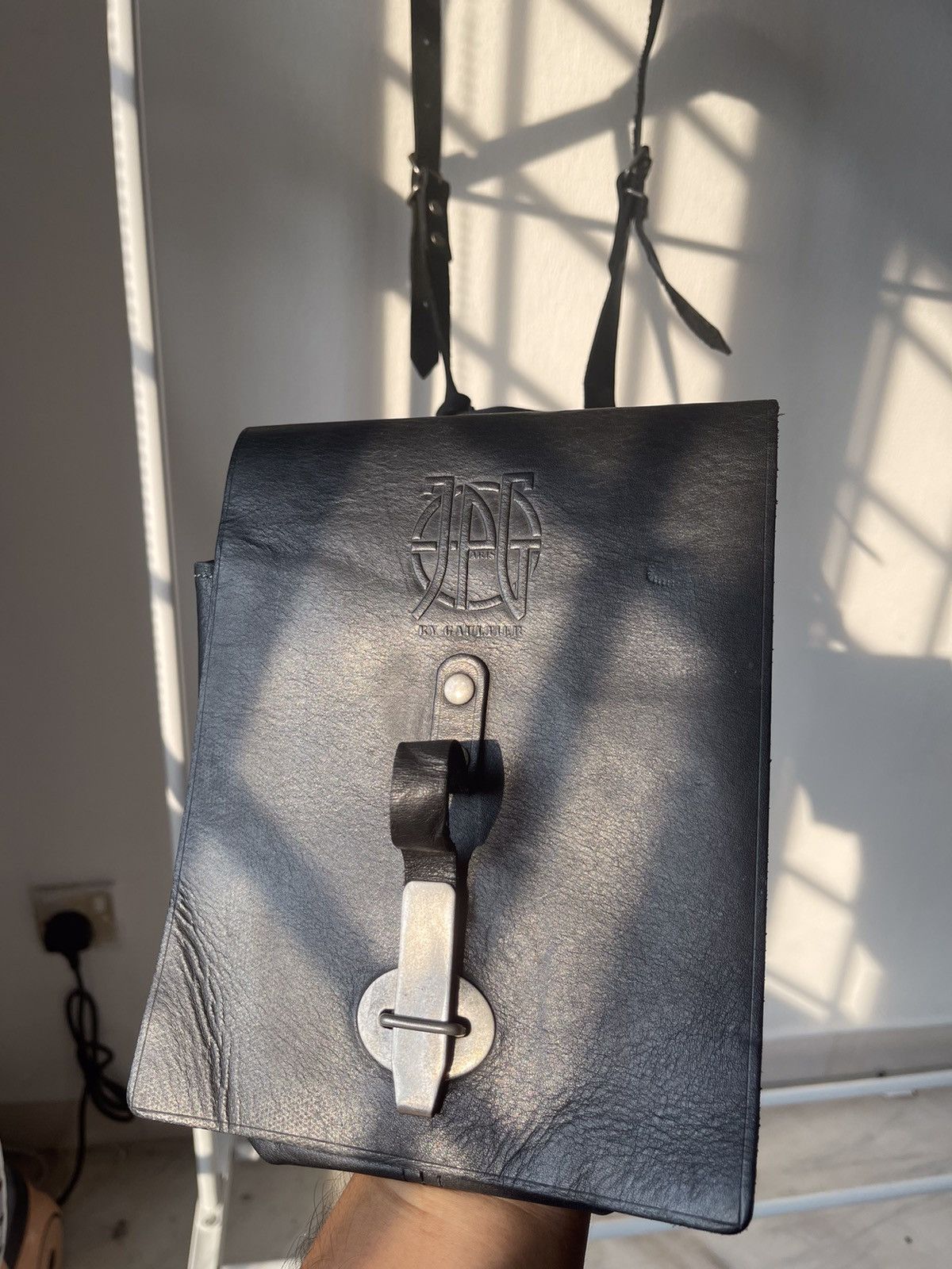 Jean Paul Gaultier 2000s Jean Paul Gaultier Bondage Sling Bag Size ONE SIZE - 10 Thumbnail