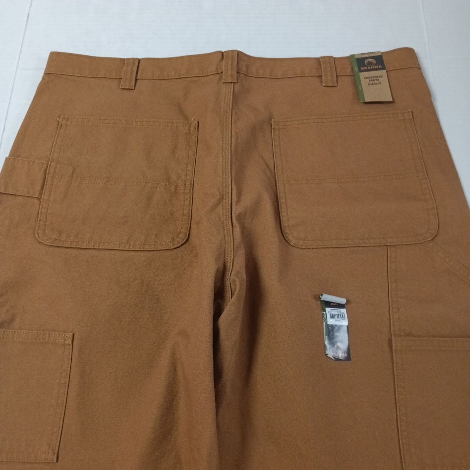 Other Brahma Work Carpenter Pants Men Size 40x32 Relaxed Fit Brown Size US 40 / EU 56 - 7 Thumbnail