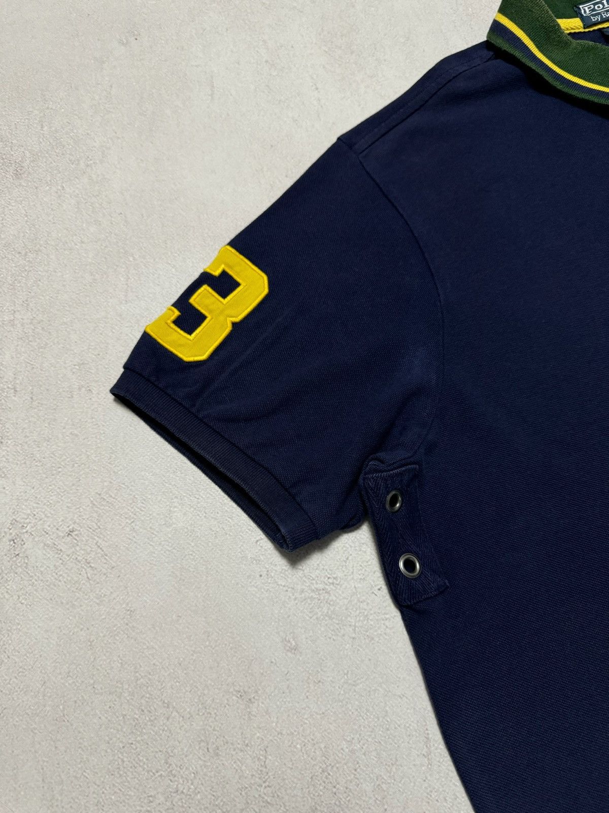 Vintage Vintage Polo Ralph Lauren Polo T Shirt Rugby Big Pony Baggy Size US XXL / EU 58 / 5 - 4 Thumbnail