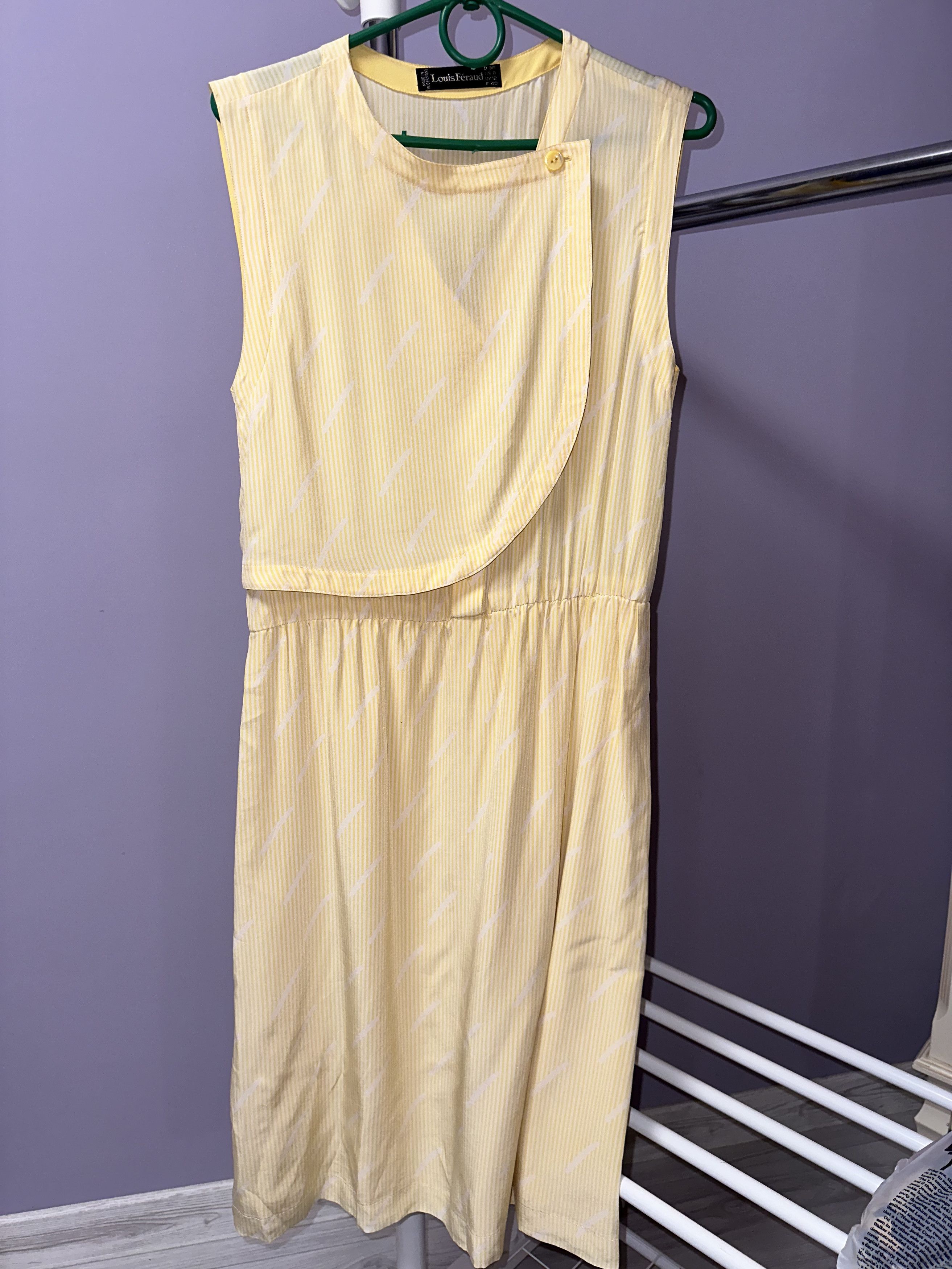 Designer × Louis Feraud × Vintage silk vintage dress Louis Feraud Size XS / US 0-2 / IT 36-38 - 5 Thumbnail