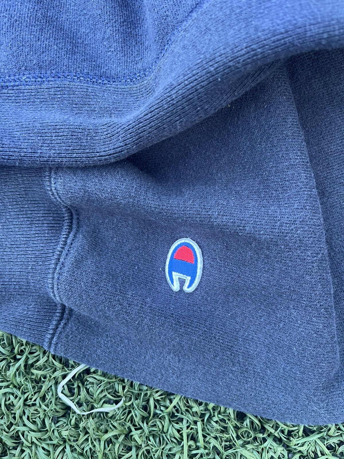 Champion Champion Reverse Weave Big Logo Crewneck Navy XL Size US XL / EU 56 / 4 - 4 Thumbnail