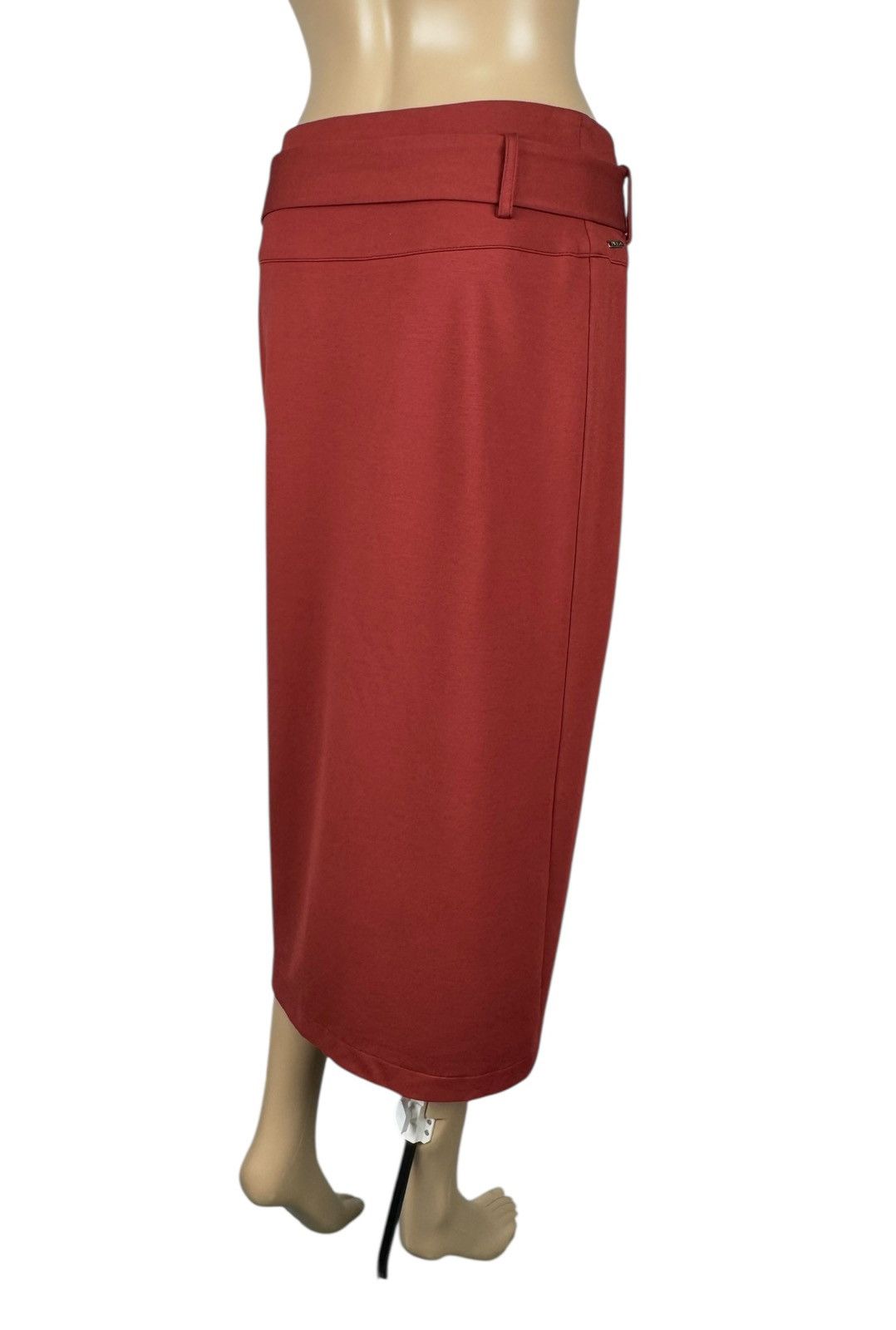 Designer Ivko Woman Maxi Belted Wrap Skirt Viscose size 38 Size 26" / US 2 / IT 38 - 10 Thumbnail