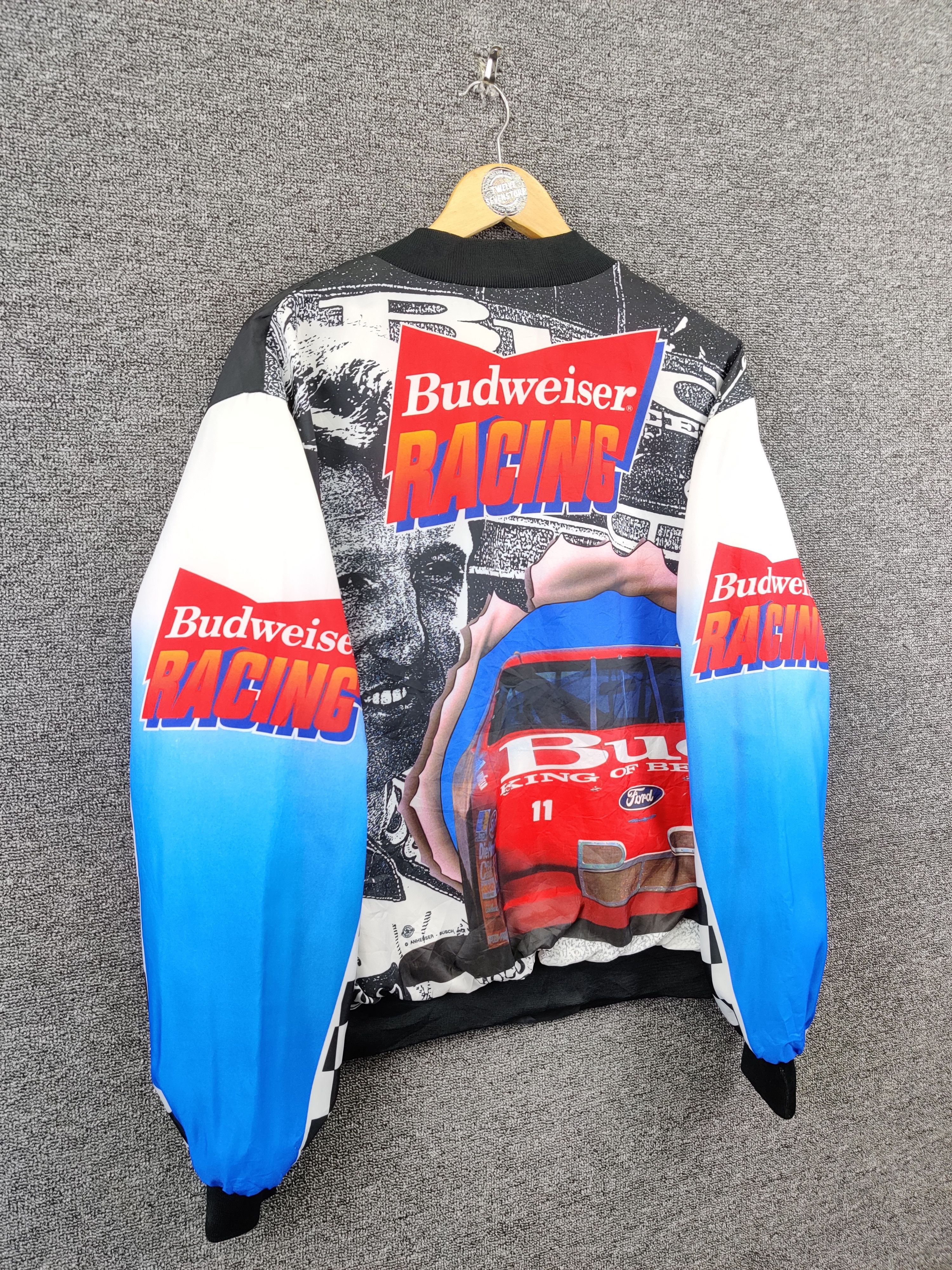 NASCAR Vintage 90s Nascar Racing Bomber Jacket Size US XL / EU 56 / 4 - 7 Thumbnail