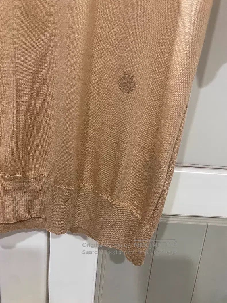 Loro Piana Loro Piana Cashmere and silk blend short-sleeved top, fabr Size S / US 4 / IT 40 - 6 Thumbnail