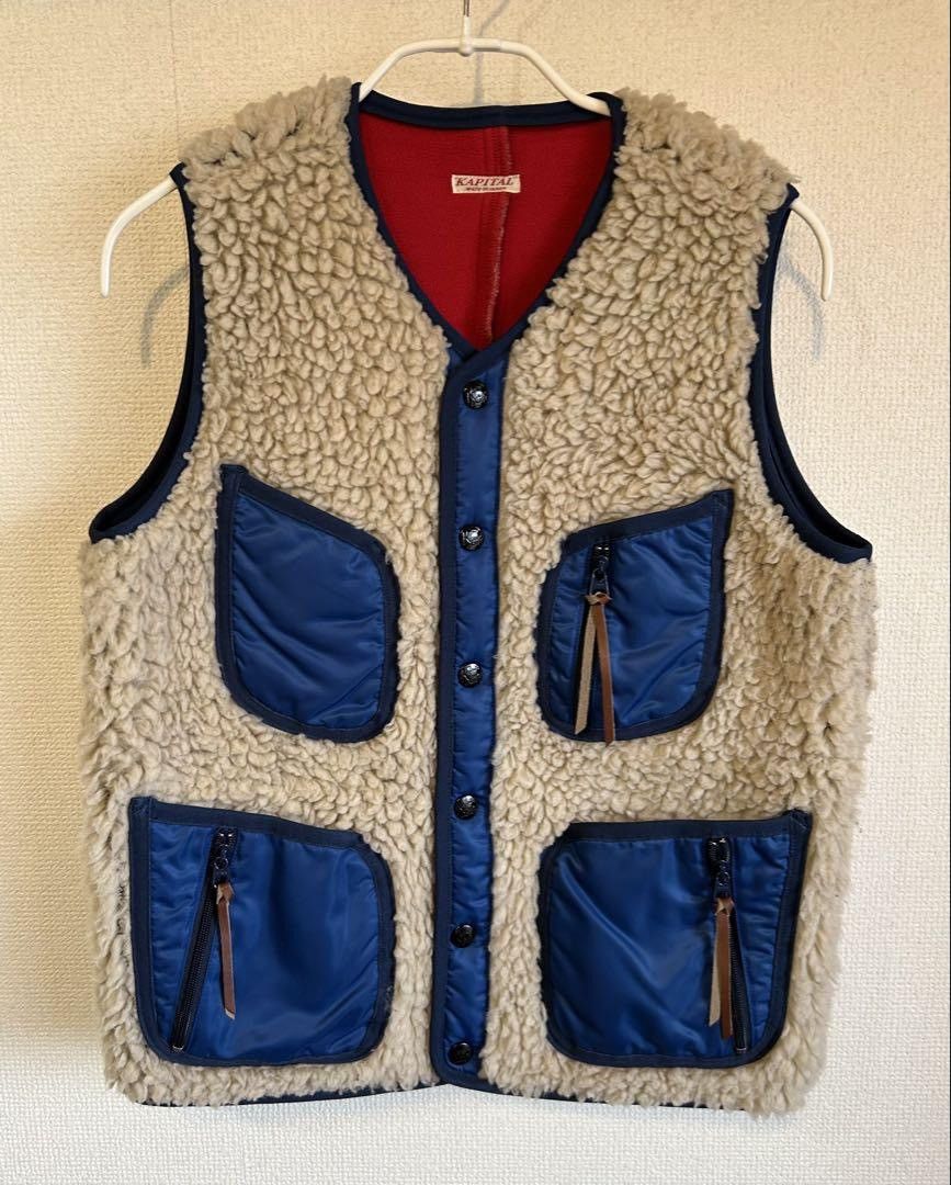 Kapital Fleece Vest Size US S / EU 44-46 / 1 - 1 Thumbnail
