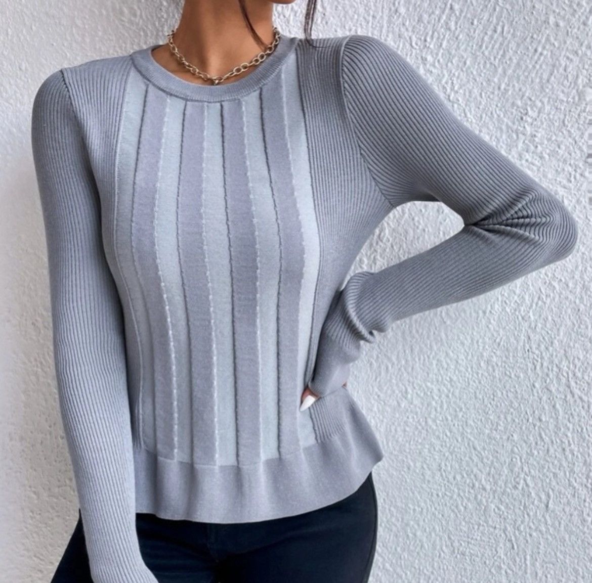 Designer × Other NWT, Lavishly Paris Women’s Designer Cable Knit Sweater Size S / US 4 / IT 40 - 8 Thumbnail