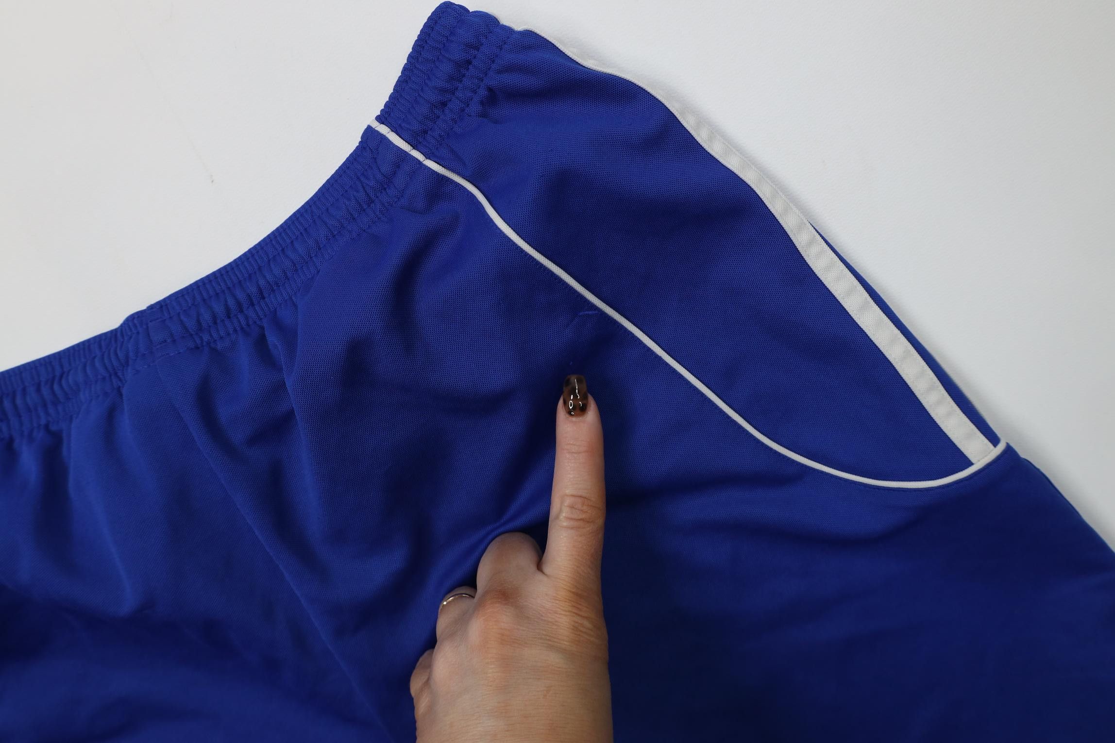 Adidas Vintage Y2K Adidas Running Jogging Soccer Shorts Royal Blue Size US 32 / EU 48 - 12 Thumbnail
