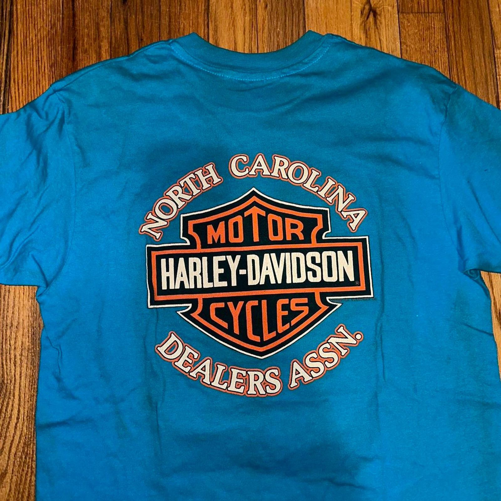 Harley Davidson × Vintage Vintage 1991 Single Stitch Harley Davidson Motorcycle Week L Size US L / EU 52-54 / 3 - 7 Thumbnail