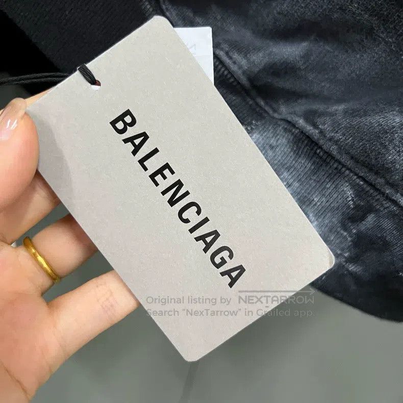 Balenciaga Balenciaga Tech-look Printed Fleece Hoodie M Size Size US M / EU 48-50 / 2 - 5 Thumbnail