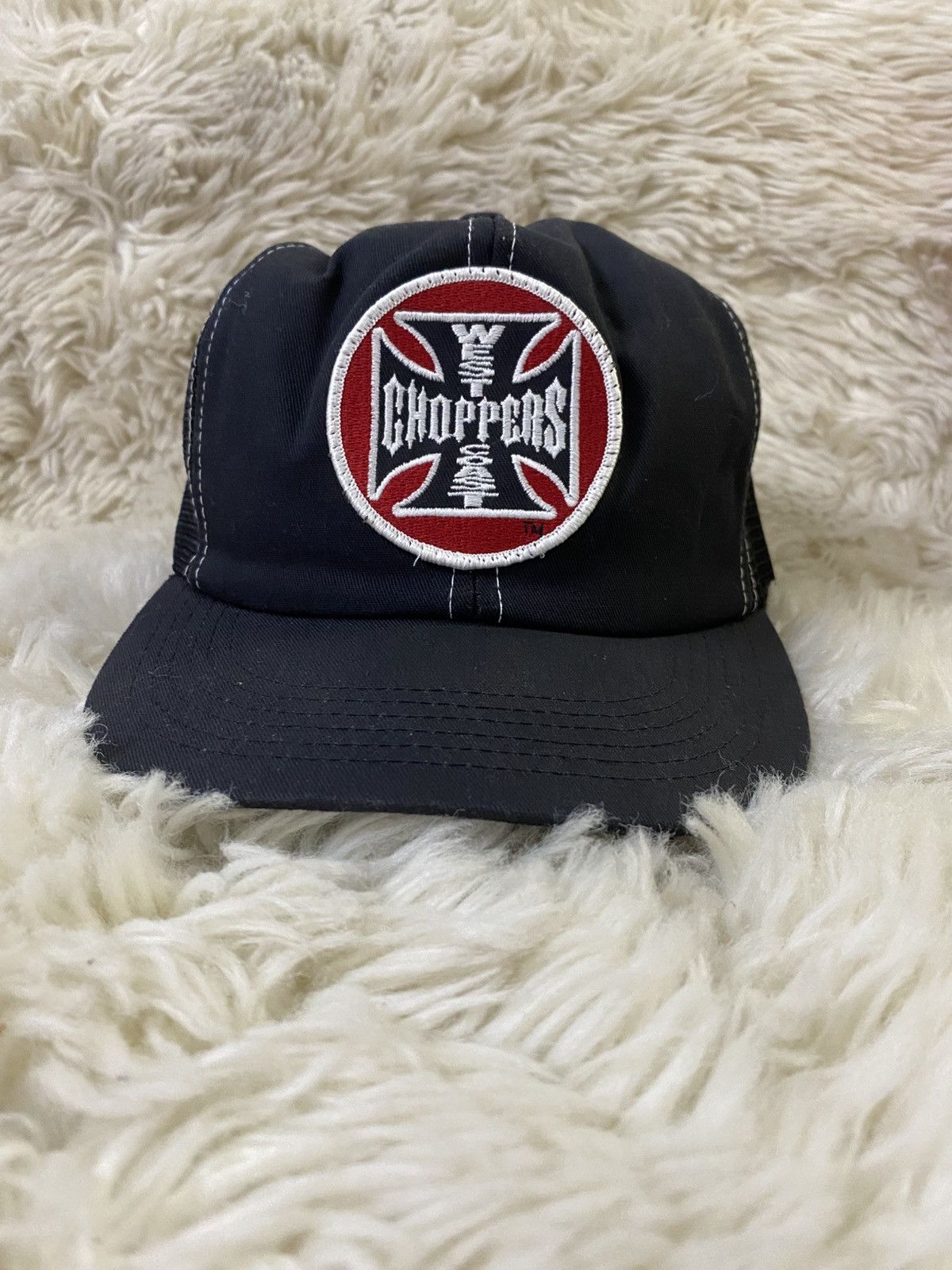 West Coast Choppers Vintage West Coast Choppers Cross Hat Snapback 90’s Y2K Size ONE SIZE - 3 Thumbnail