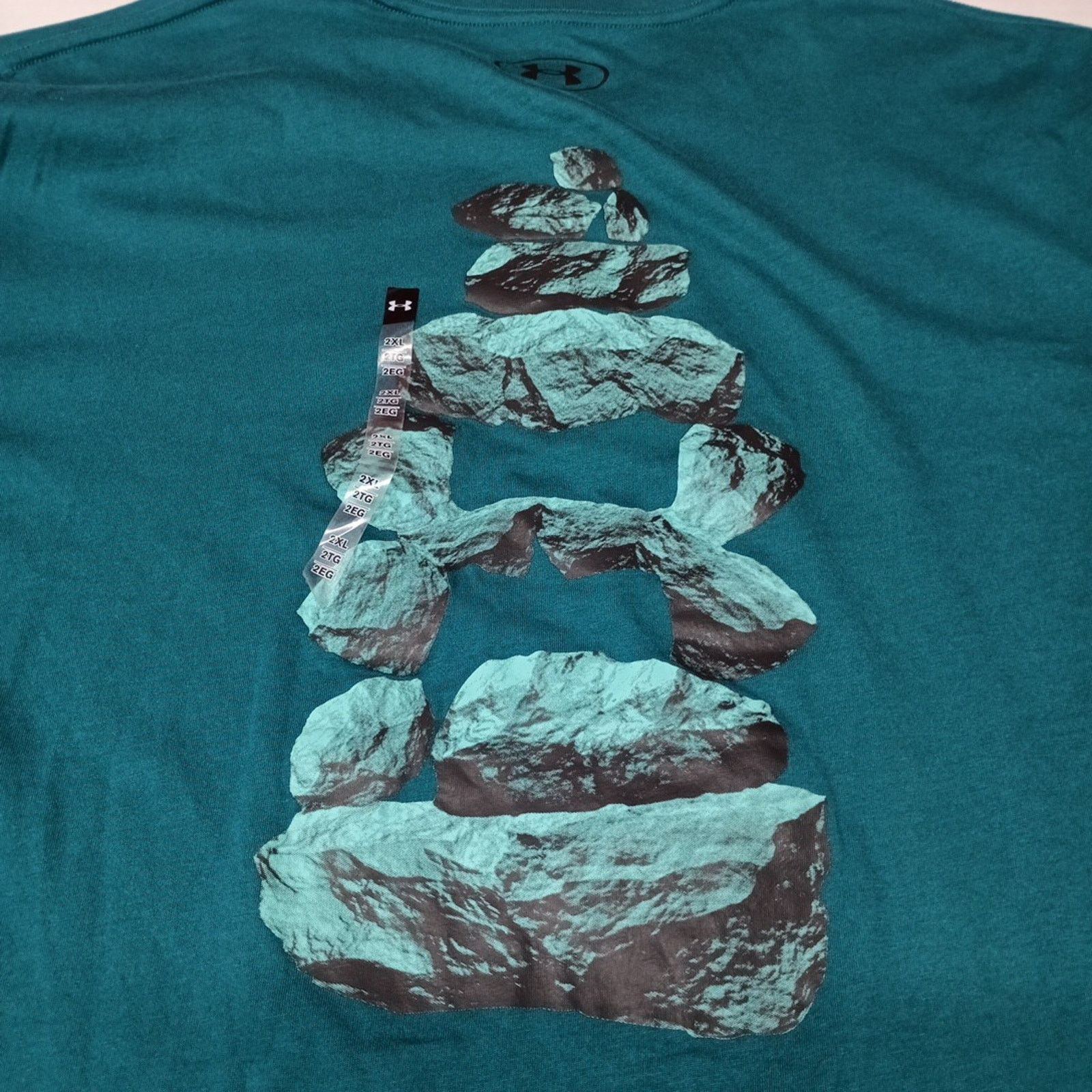 Under Armour Under Armour UA Outdoor Rock Stack T-shirt Men's 2XL Green Size US XXL / EU 58 / 5 - 8 Thumbnail