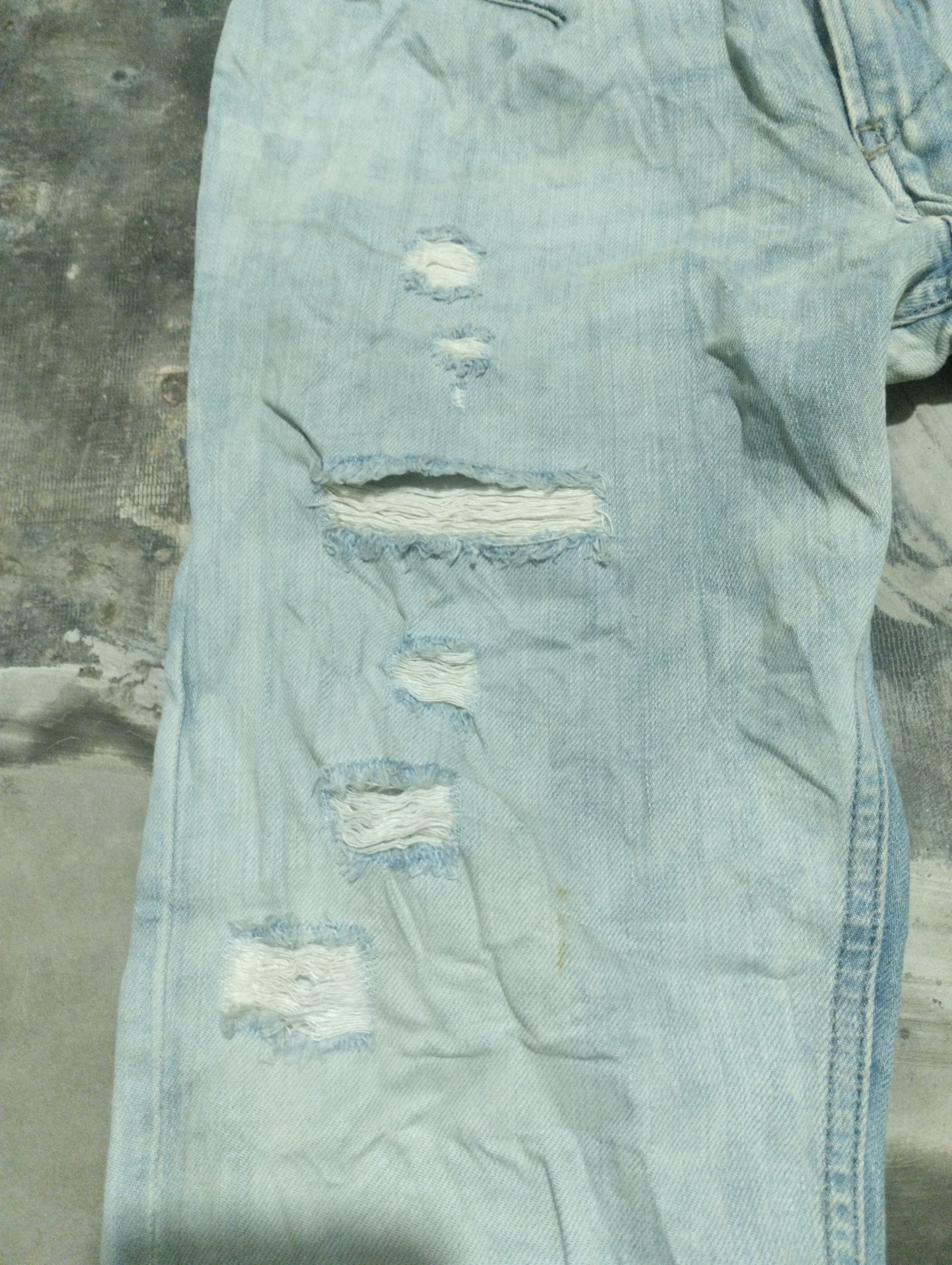 Diesel Diesel Industry Ripped Jeans Size US 32 / EU 48 - 4 Thumbnail