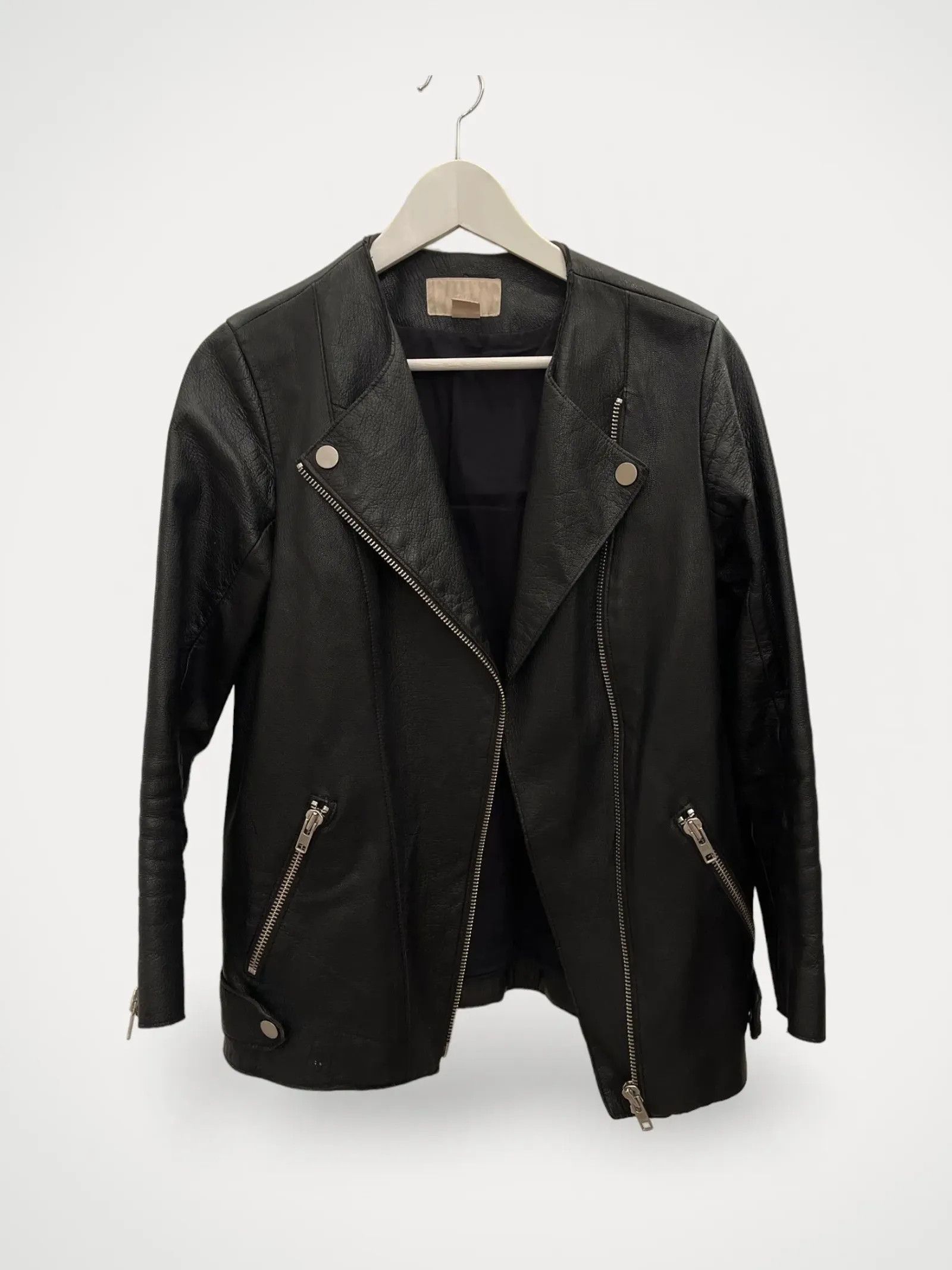 H&M H&M Leather Jacket Size XS / US 0-2 / IT 36-38 - 1 Thumbnail
