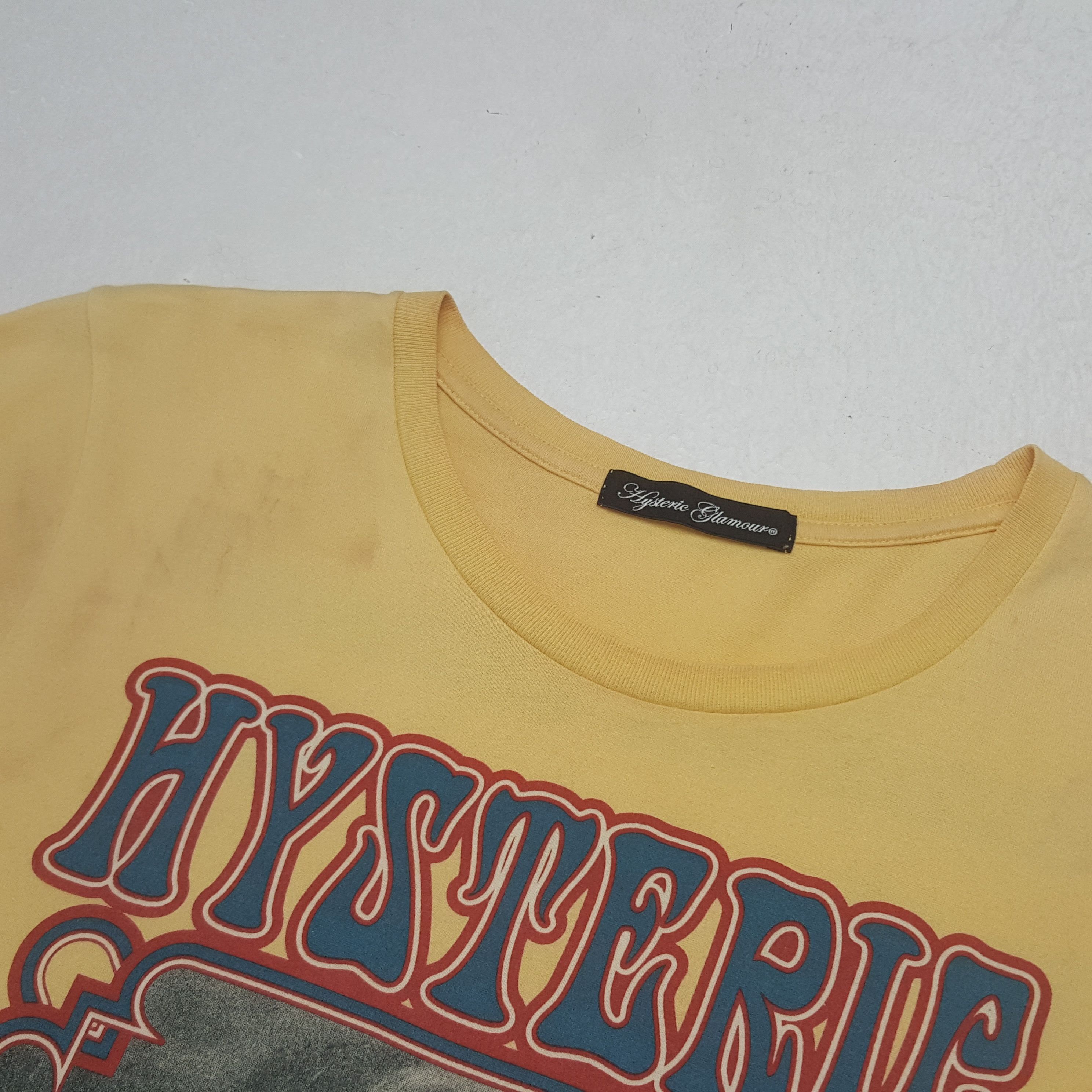 Hysteric Glamour Vintage Hsyteric Glamour Japanese Brand Tshirt C301N50 Size US XS / EU 42 / 0 - 5 Thumbnail