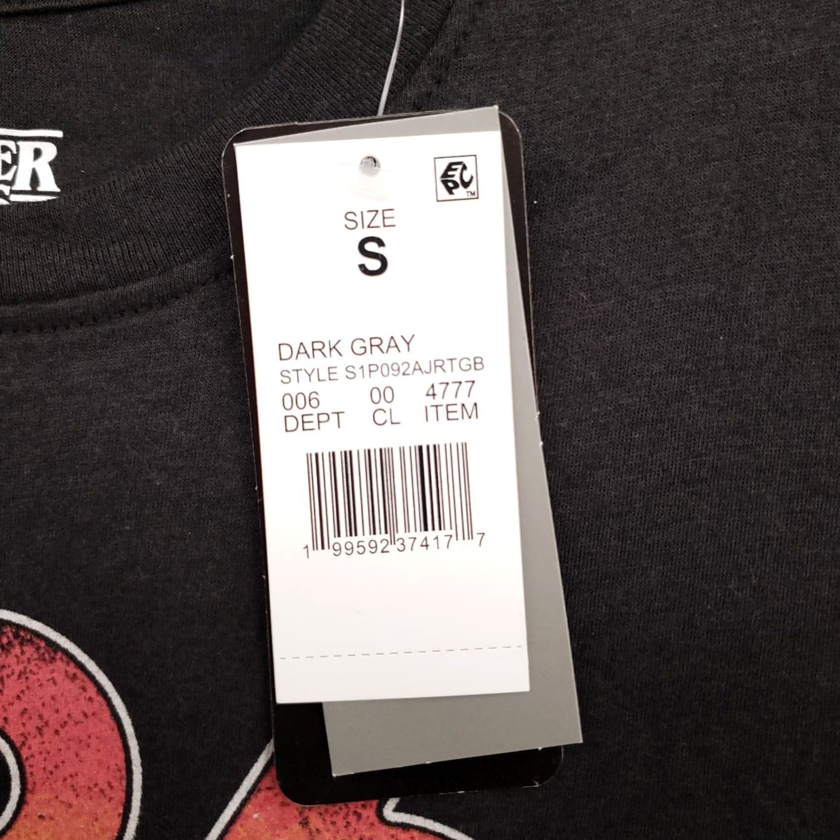 Etro Stranger Things T Shirt Mens Small Gray NEW Short Sleeve Graphic Retro Netflix Size US S / EU 44-46 / 1 - 5 Thumbnail