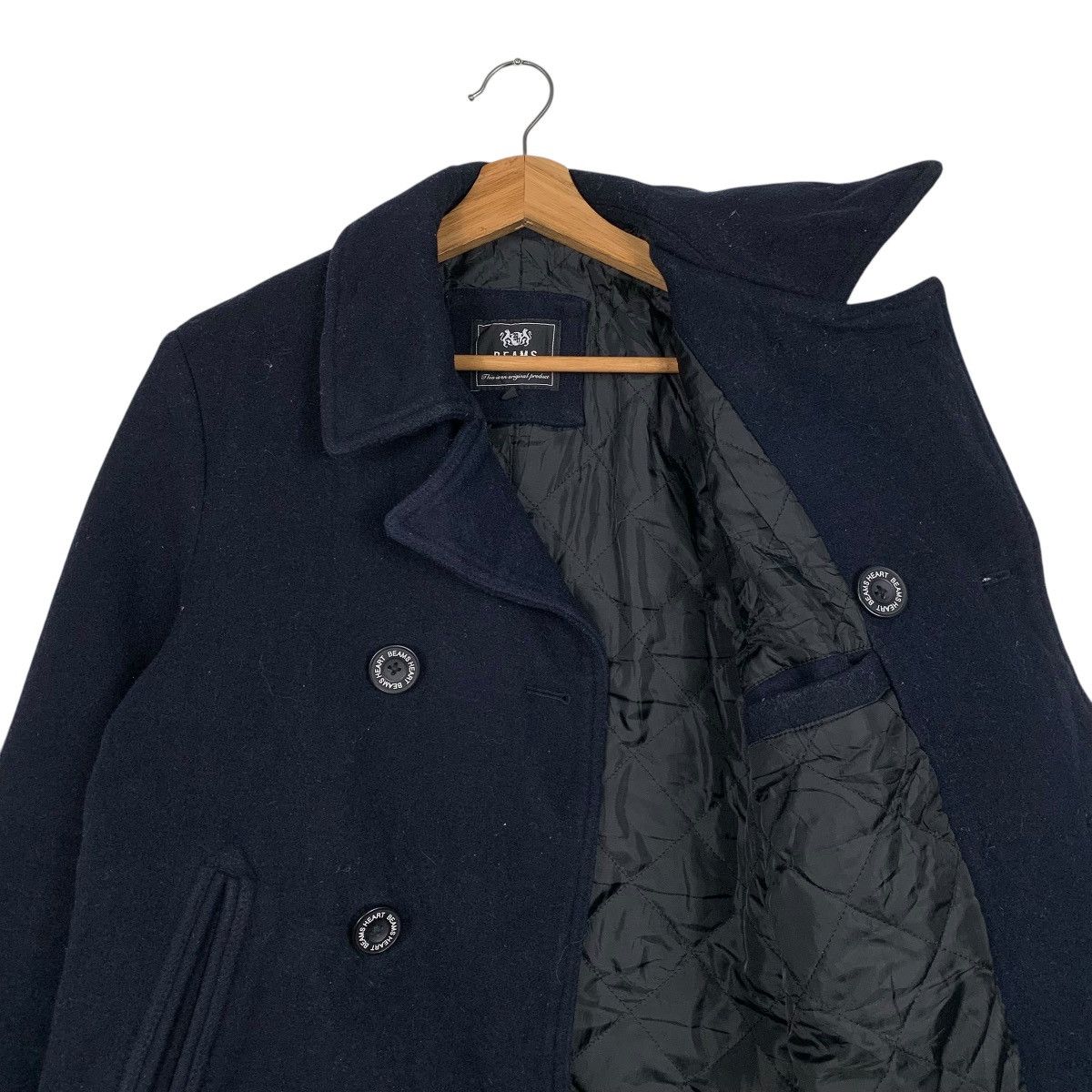 Beams Plus Beams Heart Double Breasted Wool Jacket Size US M / EU 48-50 / 2 - 10 Thumbnail