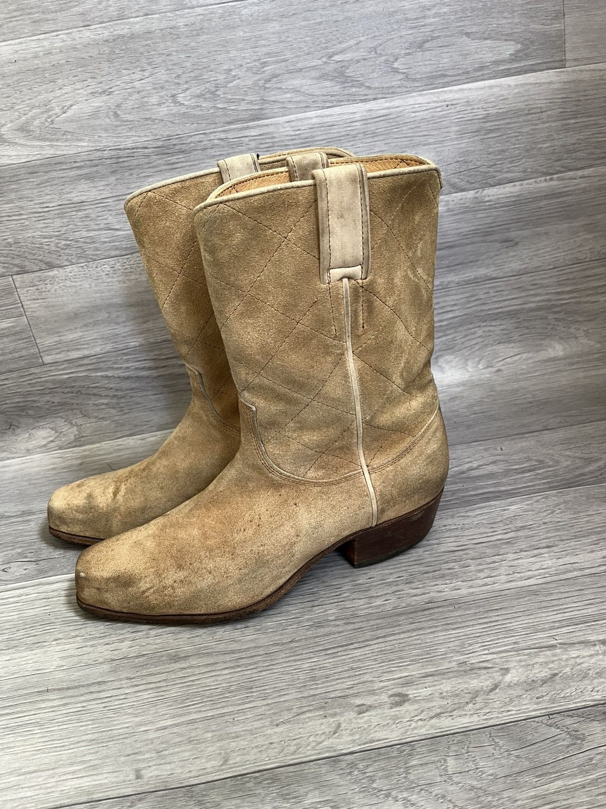 R.M. Williams Vintage RM William Cuban heel western boots sz uk 9G Size US 10 / EU 43 - 5 Thumbnail