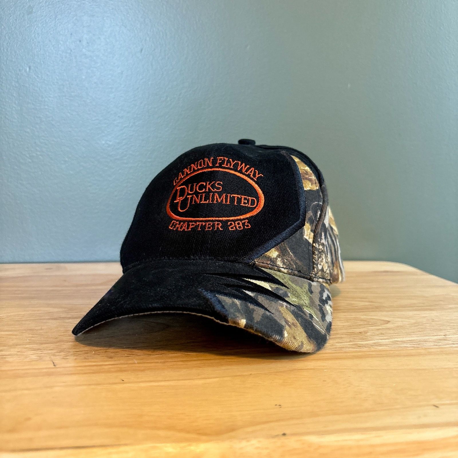 Other Ducks Unlimited Cannon Flyway Chapter 283 Camouflage Hat Size ONE SIZE - 1 Thumbnail