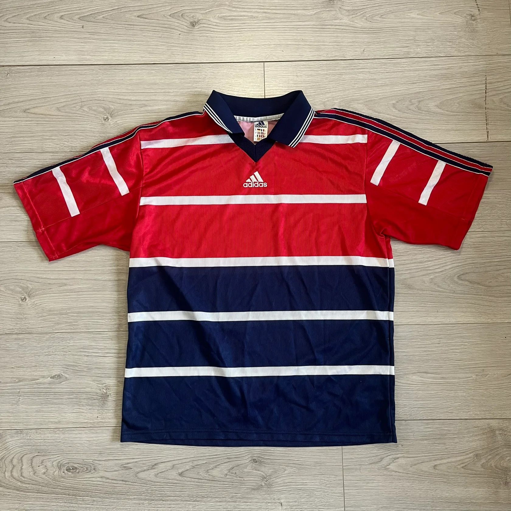Adidas adidas 90's football polo Size US XL / EU 56 / 4 - 1 Thumbnail