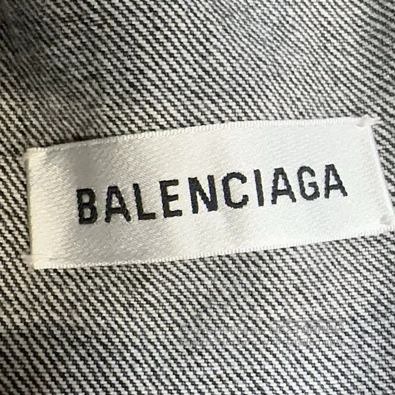 Balenciaga balenciaga denim jacket size 36. Size US M / EU 48-50 / 2 - 2 Thumbnail
